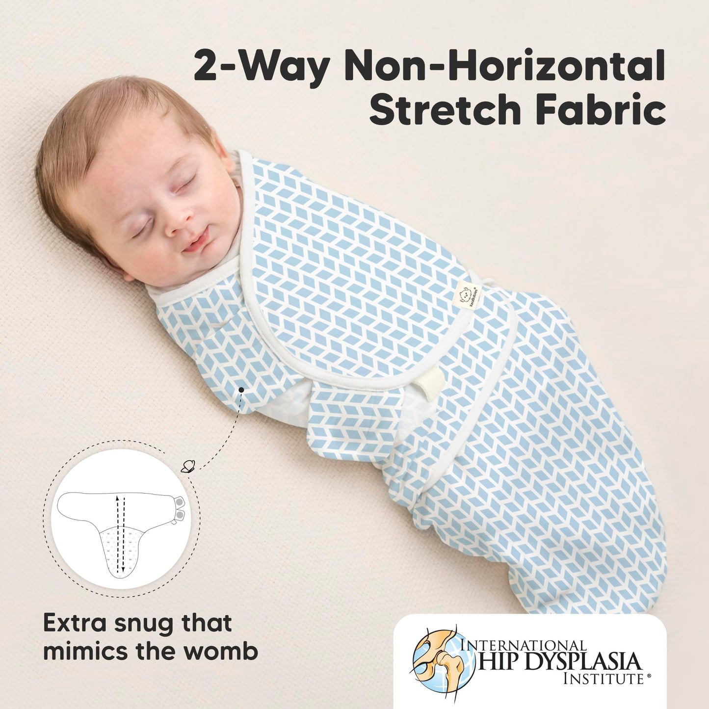 Paquete de 3 Sacos de Dormir orgánicos para bebés – Pañales para recién Nacidos, bebés de 0 a 3 Meses, bebés, niños, Saco de Dormir Suave y cómodo, Mantas para bebés recién Nacidos, fáciles de Usar