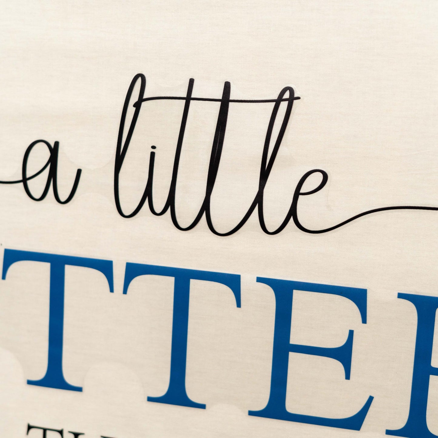 Upfirst - Calcomanía con texto en inglés "A Little Putter is on the Way", diseño de deportes y golf, decoración de fondo de fiesta para baby shower (A Little Putter Golf)