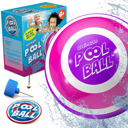 Bola de la piscina definitiva: llévela con agua para la acción submarina - Mejor 6 7 8 9 10 11 regalos de niña de 12 años para niños - Top Christmas 2022 SHOTHERS Y IDEAS PRESENTES - COOL AIRE LIBRE FAMILIA DIVERTIDO JUGUEJOS