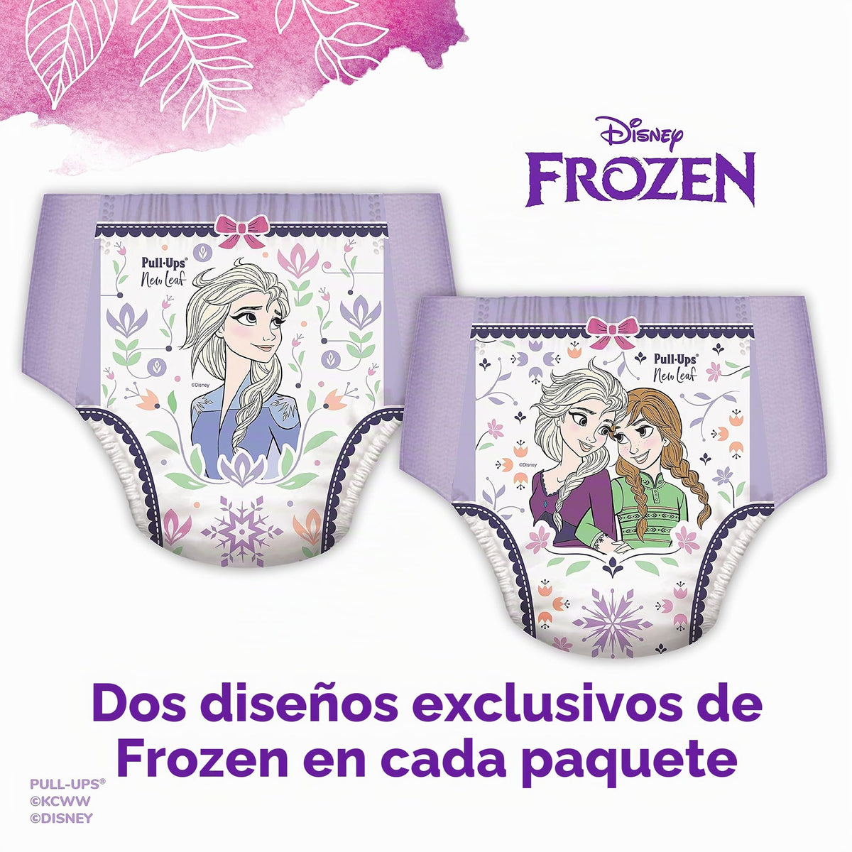 Pull-Ups New Leaf - Pantalones de entrenamiento para niñas (3T-4T, 16 unidades)