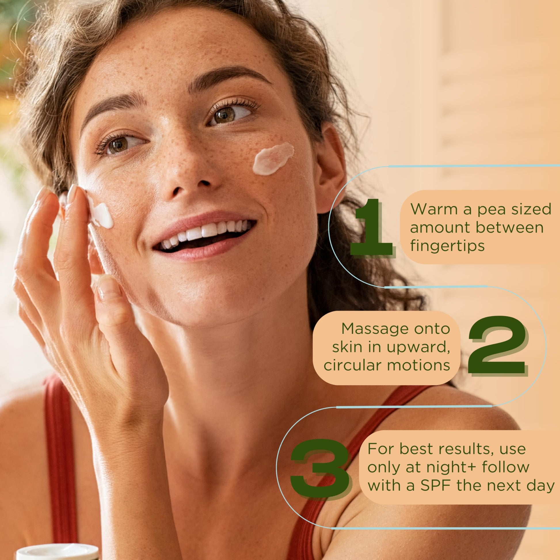 InstaNatural Retinol Moisturizer Anti Aging Night Face Cream - Face & Neck Anti Wrinkle Lotion - Reduce Appearance of Wrinkles, Dark Circles, Fine Lines - Vitamin C Hyaluronic Acid Complex - 3.4 oz
