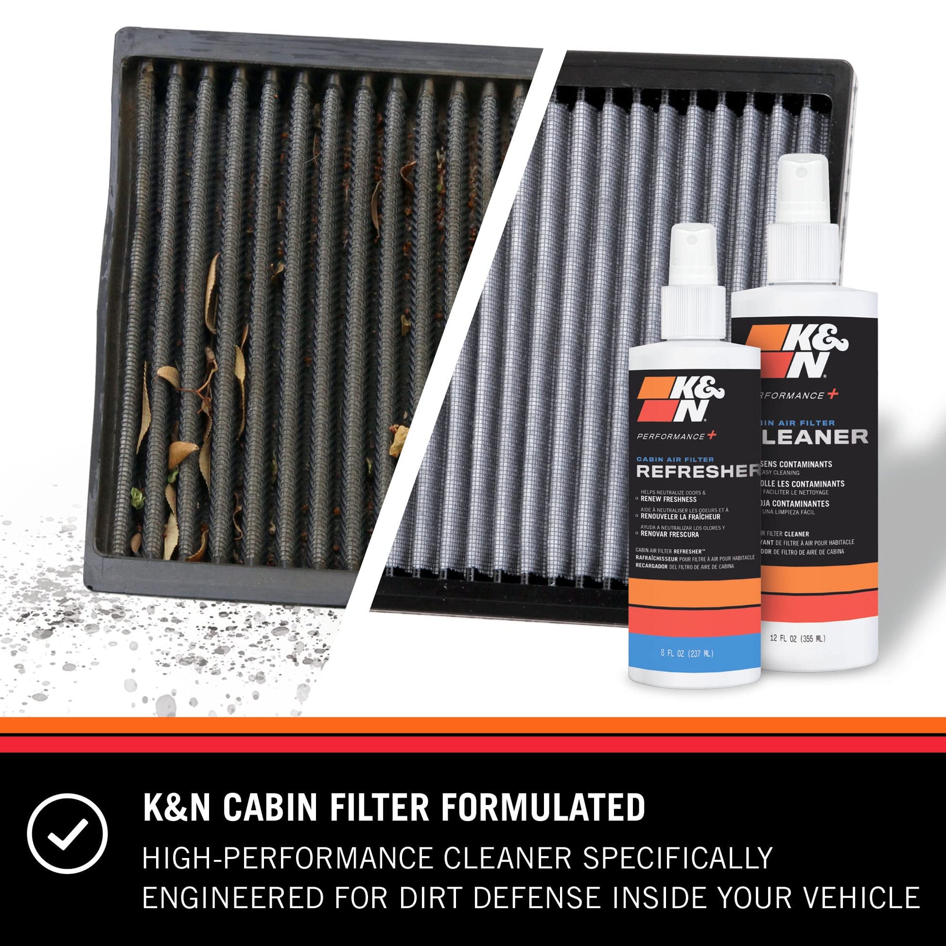 Kit Refrescante de Filtros de Cabina K&N 99-6000