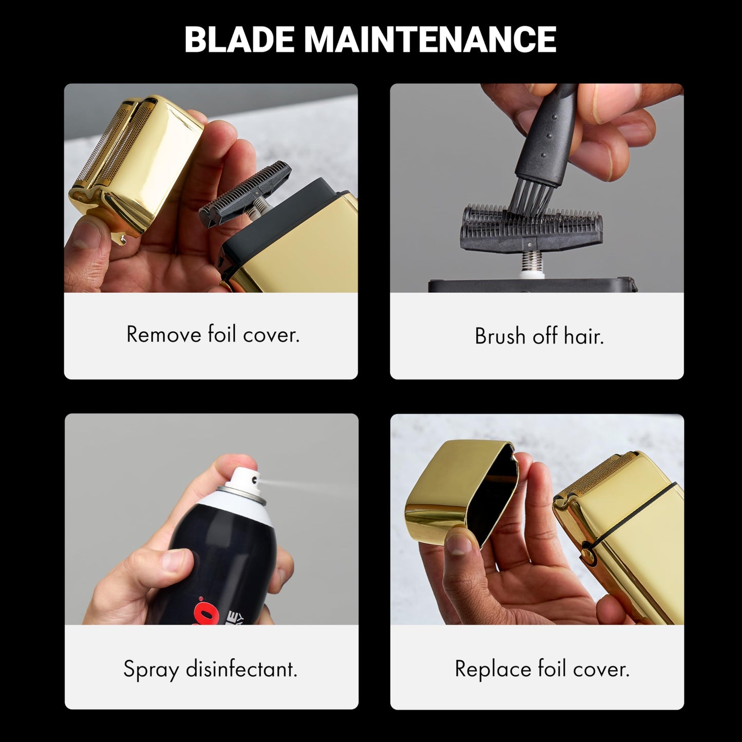 BaBylissPRO Foilfx02 Cordless Metal Gold Foil