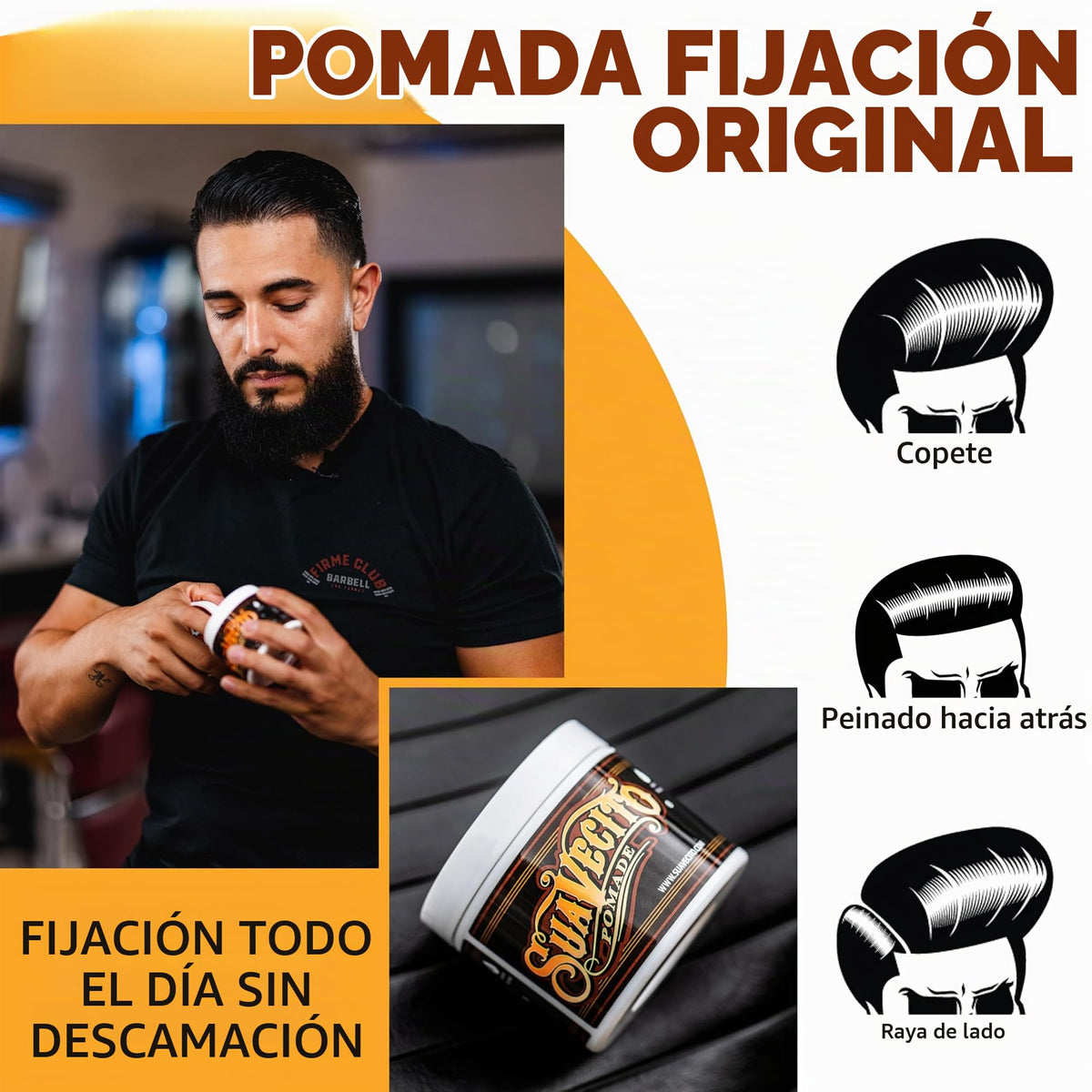 Suavecito Pomade Original Hold, 3 Pack