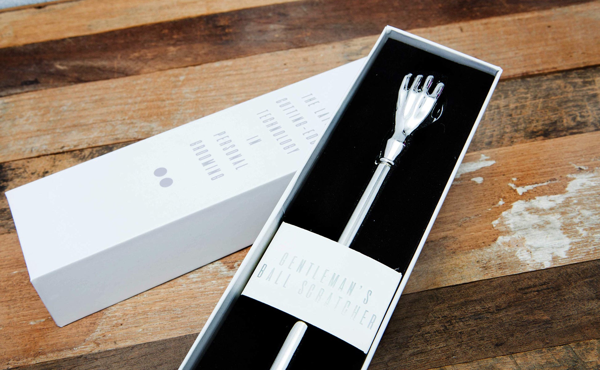 Boxer Gifts "Gentleman's Ball Scratcher", divertido regalo de broma para hombre, grosero, regalo novedoso para él, gran regalo de broma para elefante blanco, cumpleaños o Navidad