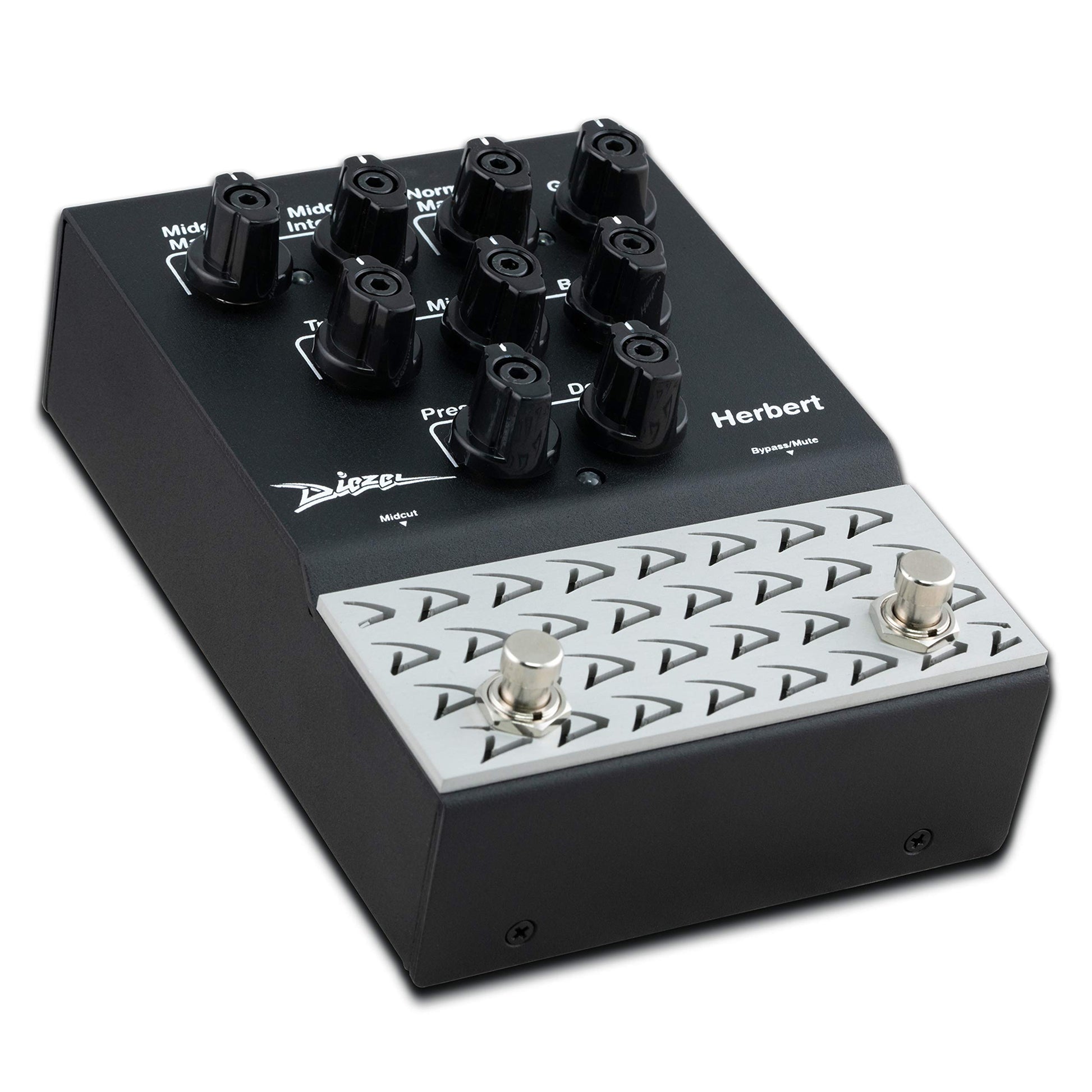 Diezel Herbert Pedal de efectos de guitarra de dos canales y preamplificador