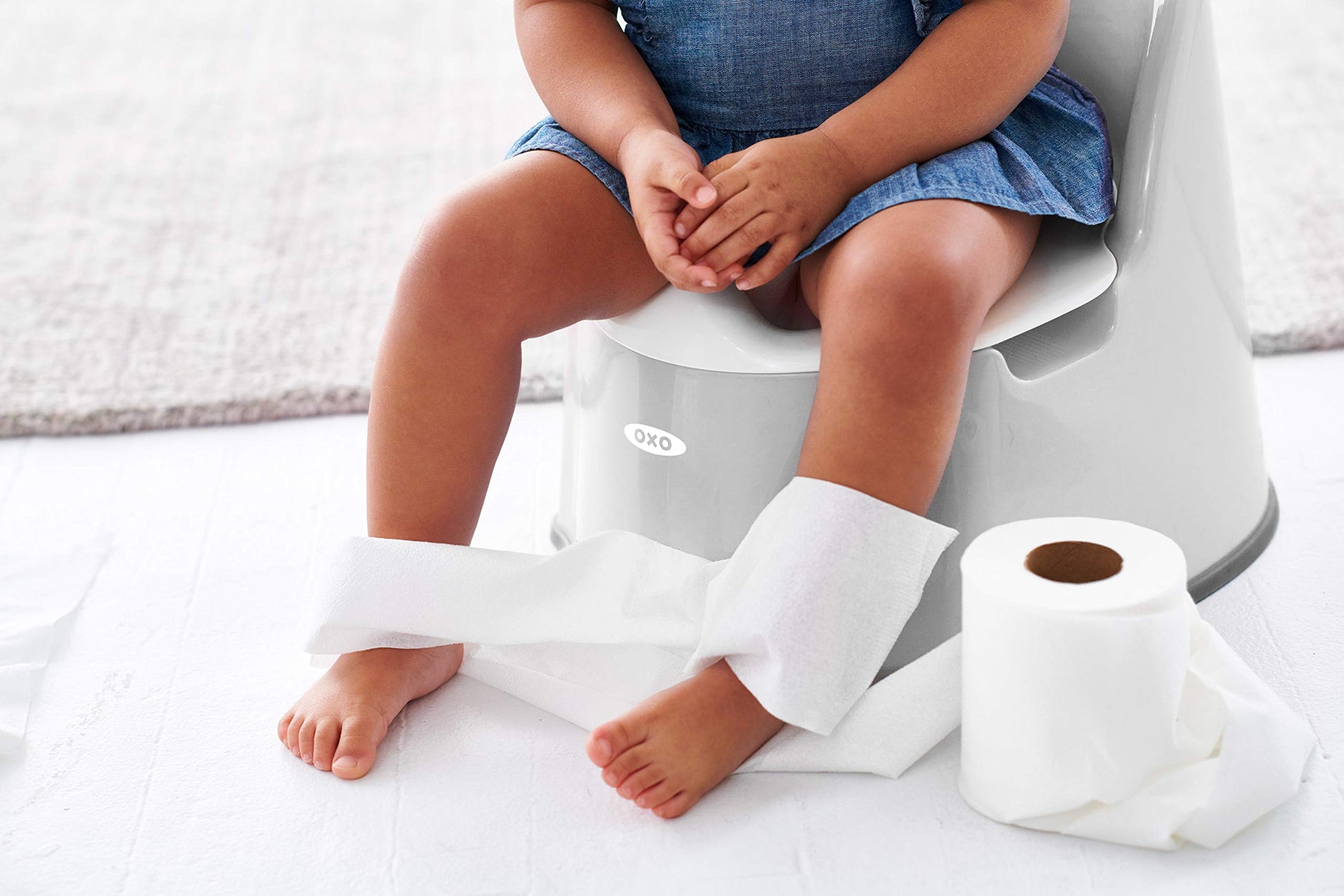 Silla para Orinal OXO Tot Gris para Niño