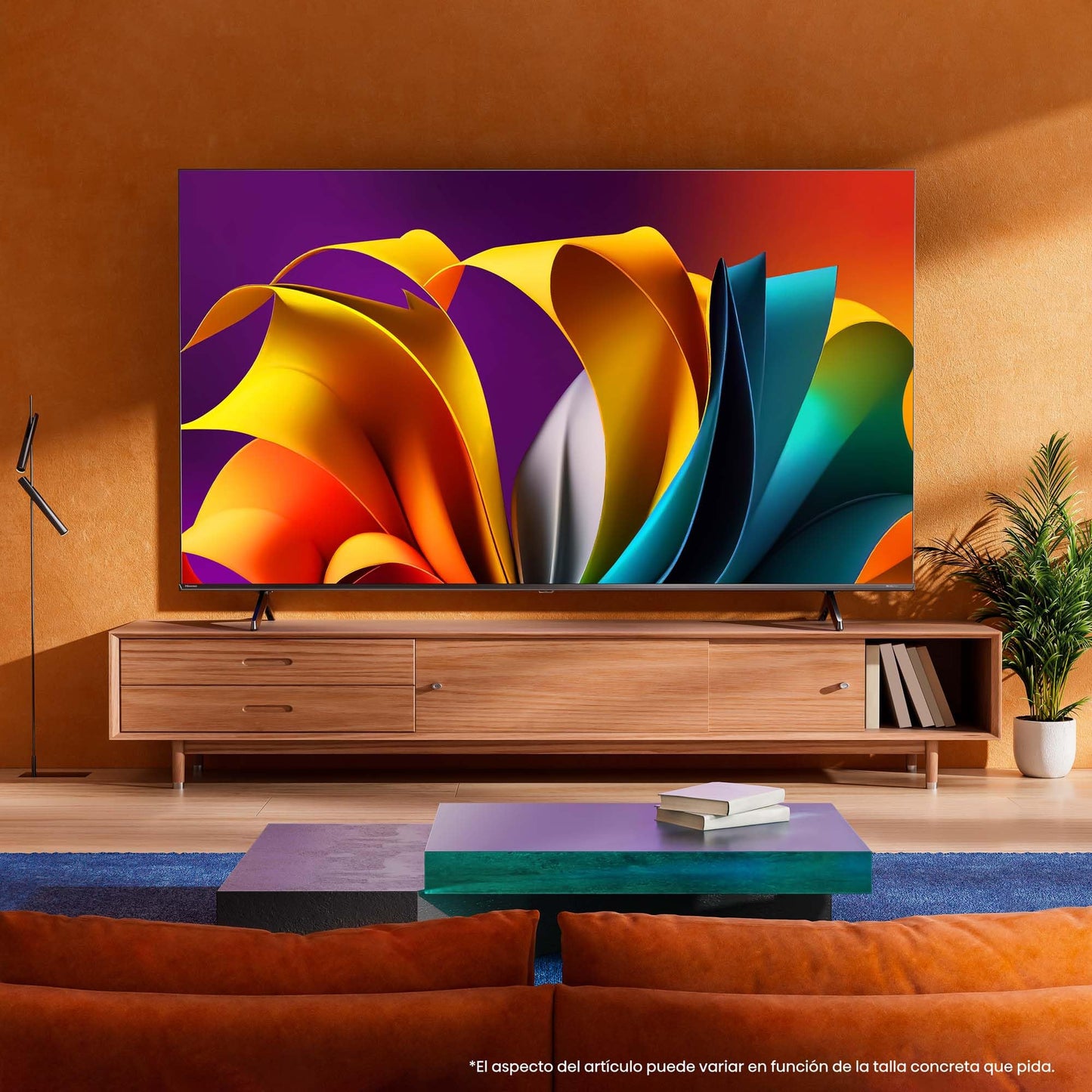 HISENSE Televisión Pantalla 55 Pulgadas Google TV 4K UHD 55A6N