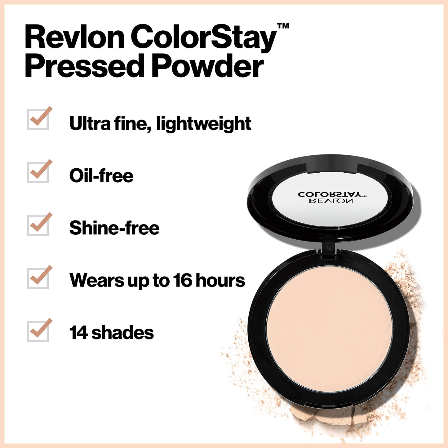 Polvo Compacto Revlon Colorstay Medium Deep 8.4 g