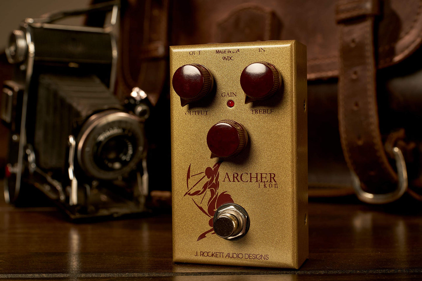 Pedal de Efectos de Guitarra J. Rockett Audio Designs Tour Series Archer IKON Overdrive y Boost