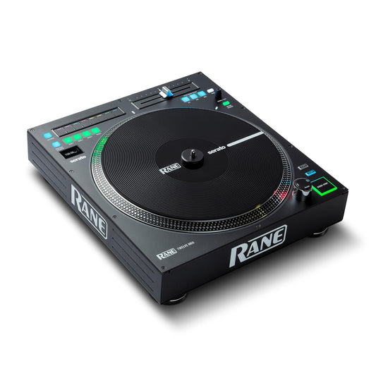 Tocadiscos DJ Rane Twelve MKII Negro con Plato Motorizado y Control USB MIDI para Traktor, Virtual DJ y Serato DJ
