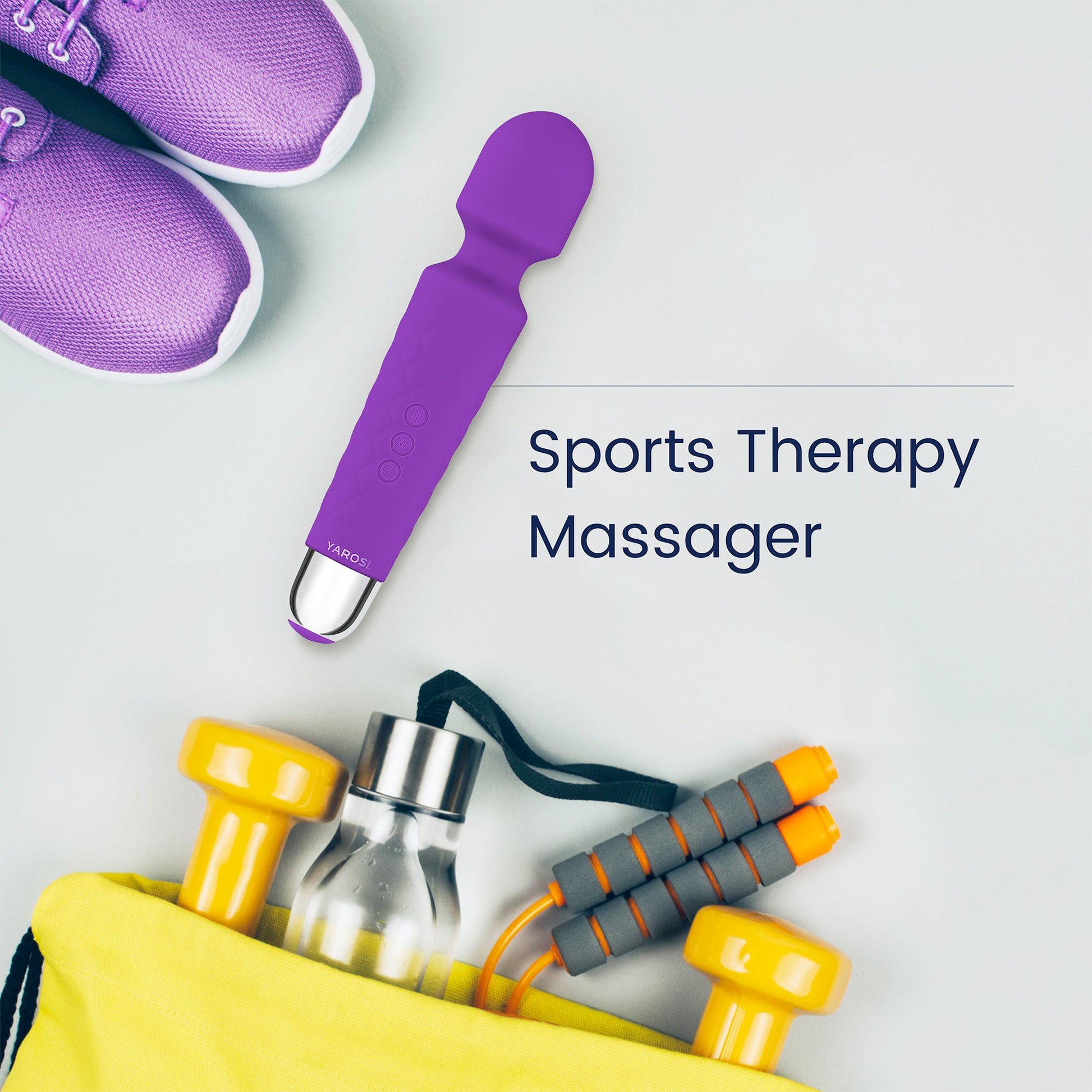 Yarosi Mini Massager - púrpura