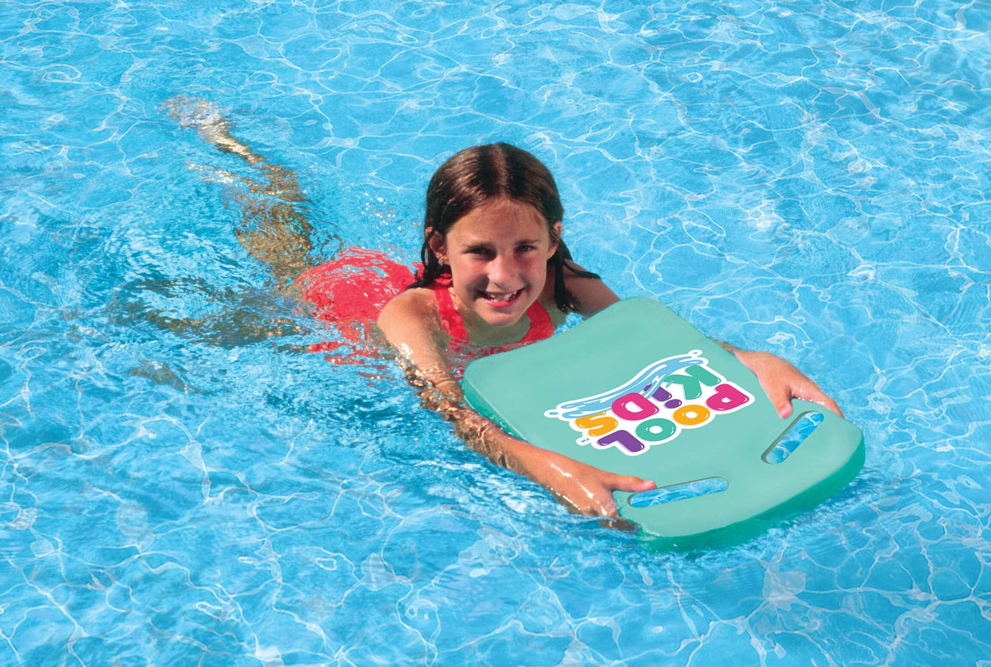 Tabla de Natación Poolmaster Aguamarina Mediana para Niños