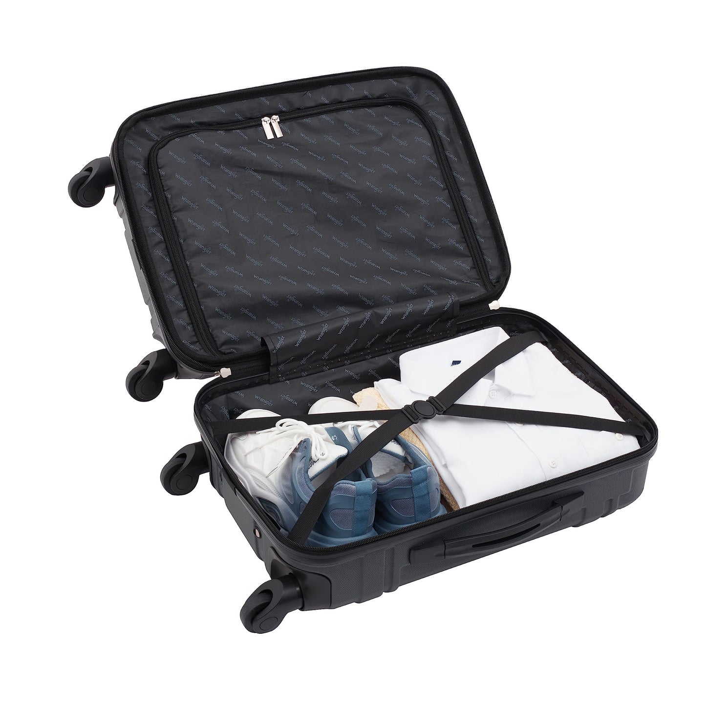 Equipaje de Mano Wrangler Dark Shadow Astral Hardside de 50.8 cm