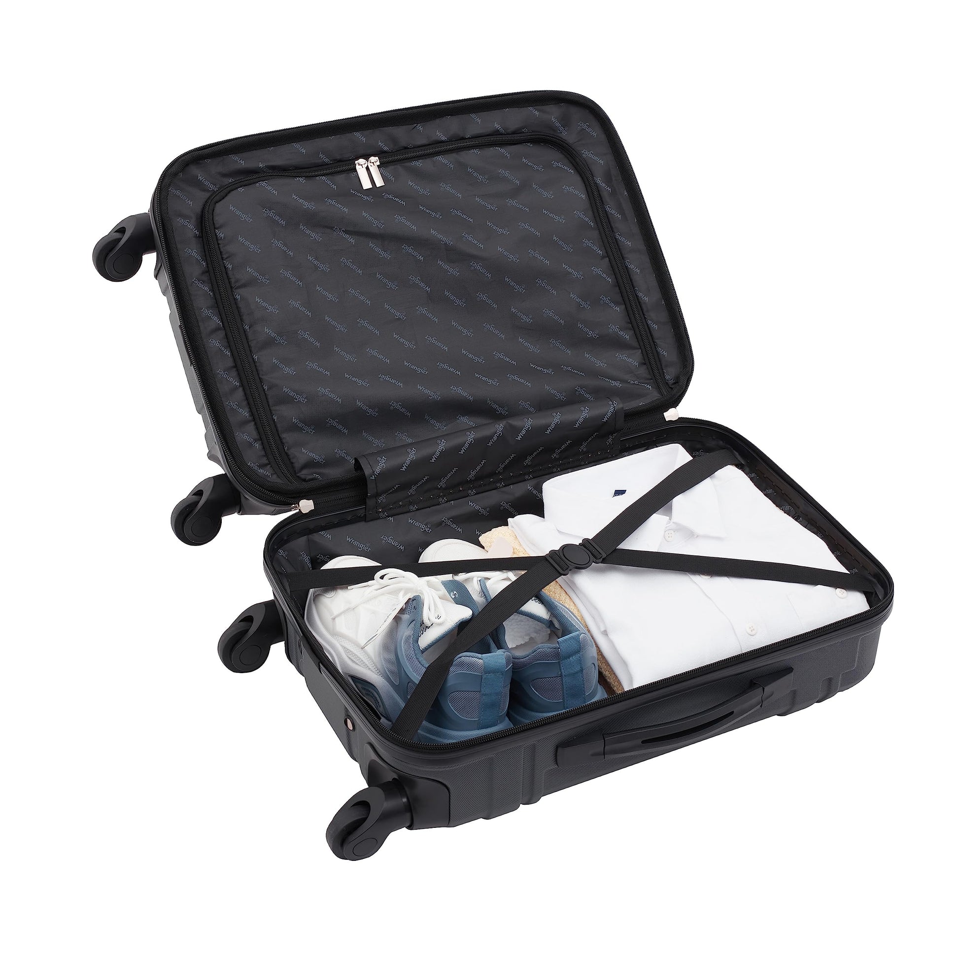 Equipaje de Mano Wrangler Dark Shadow Astral Hardside de 50.8 cm