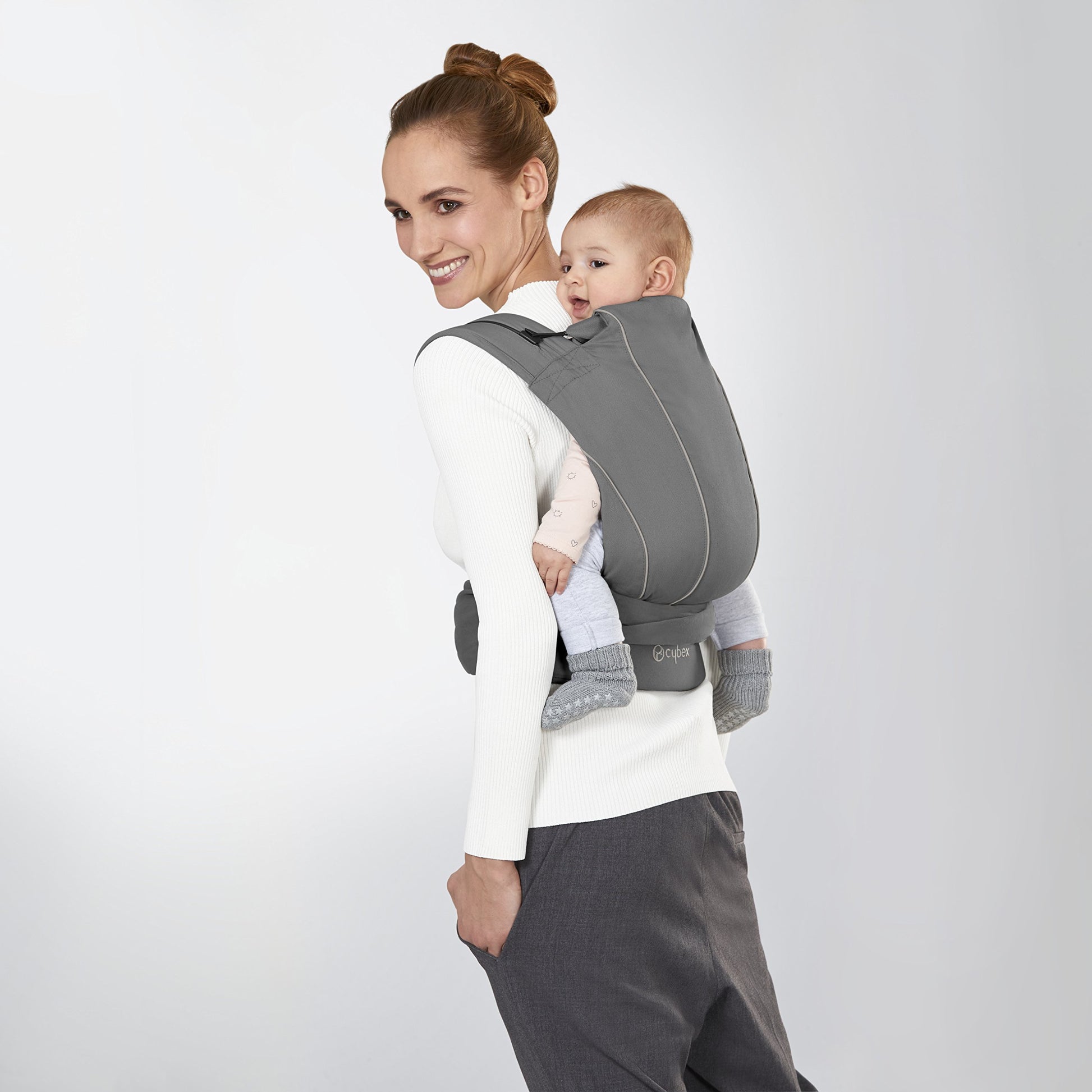 Cybex MAIRA Corbata Bebé Carrier, Azul Mezclilla, Talla Única