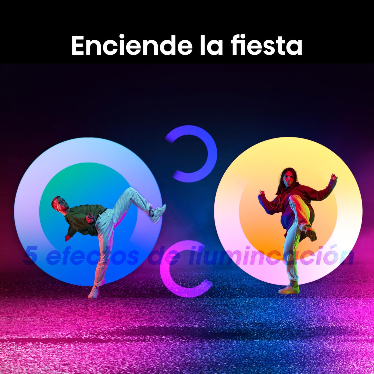 Hisense Party Rocker One,Ultimate - Altavoz inalámbrico para Fiesta Exterior e Interior con subwoofer, 2.0 CH, 300 W, IPX4 Impermeable, batería de Larga duración, Bluetooth5.0, Modo DJ y Karaoke