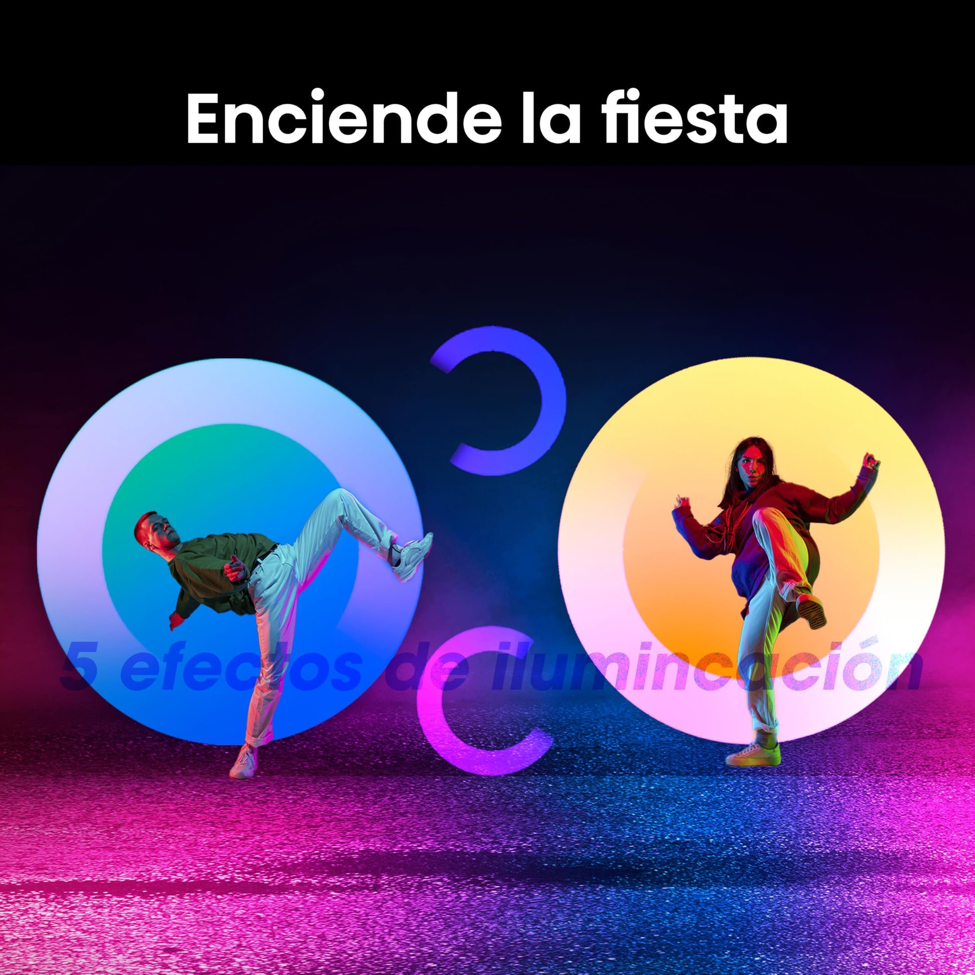 Hisense Party Rocker One,Ultimate - Altavoz inalámbrico para Fiesta Exterior e Interior con subwoofer, 2.0 CH, 300 W, IPX4 Impermeable, batería de Larga duración, Bluetooth5.0, Modo DJ y Karaoke