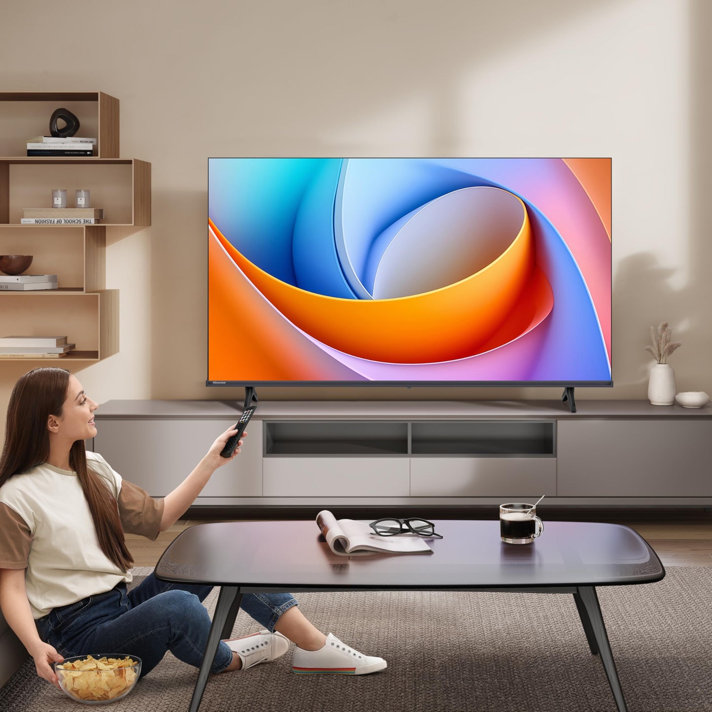Hisense Television A4N (Modelo 2025) Pantalla 32 Pulgadas, Smart Vidaa TV HD,Modo de Juego,Dolby Audio,Comparte en tu TV,Noise Reduction