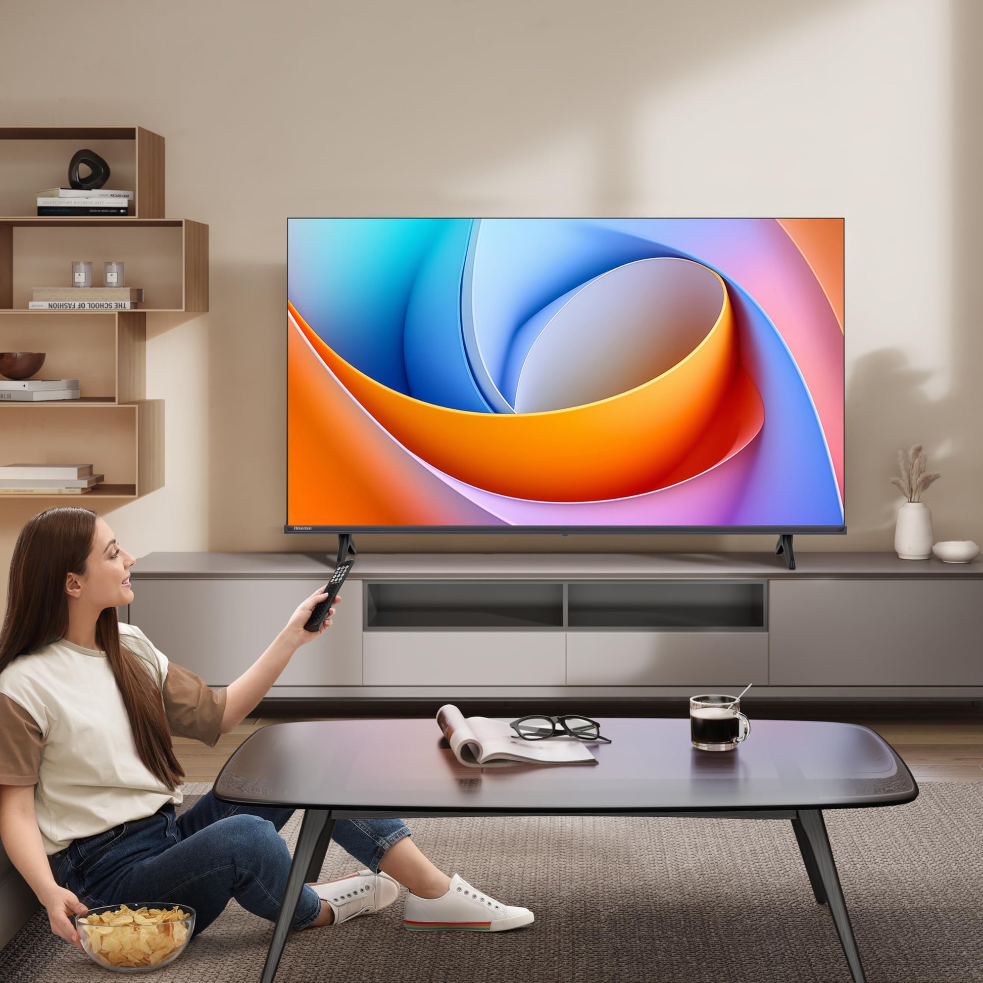 Hisense Television A4N (Modelo 2025) Pantalla 32 Pulgadas, Smart Vidaa TV HD,Modo de Juego,Dolby Audio,Comparte en tu TV,Noise Reduction