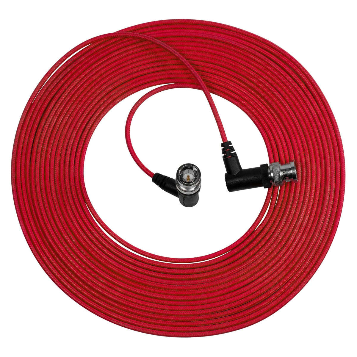 Cable de Video SDI KONDOR BLUE Rojo de Ángulo Recto y Diseño Flexible