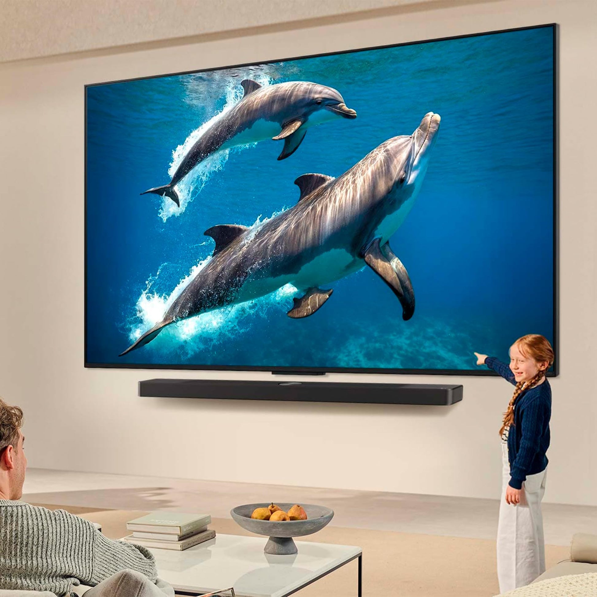 LG Pantalla 65 Pulgadas QNED AI QNED83 4K Smart TV webOS 2025 65QNED83ASG |Sistema Operativo webOS | Identificación de Voz AI | Dynamic QNED Color | Dolby Atmos Channels | Filmmaker Mode