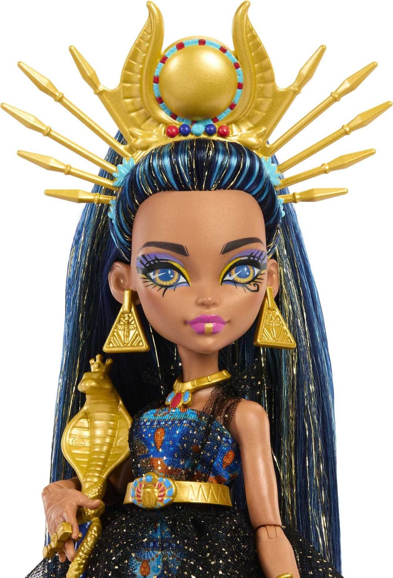 Muñeca Monster High Cleo Fiesta Monstruosa con Accesorios para Niñas