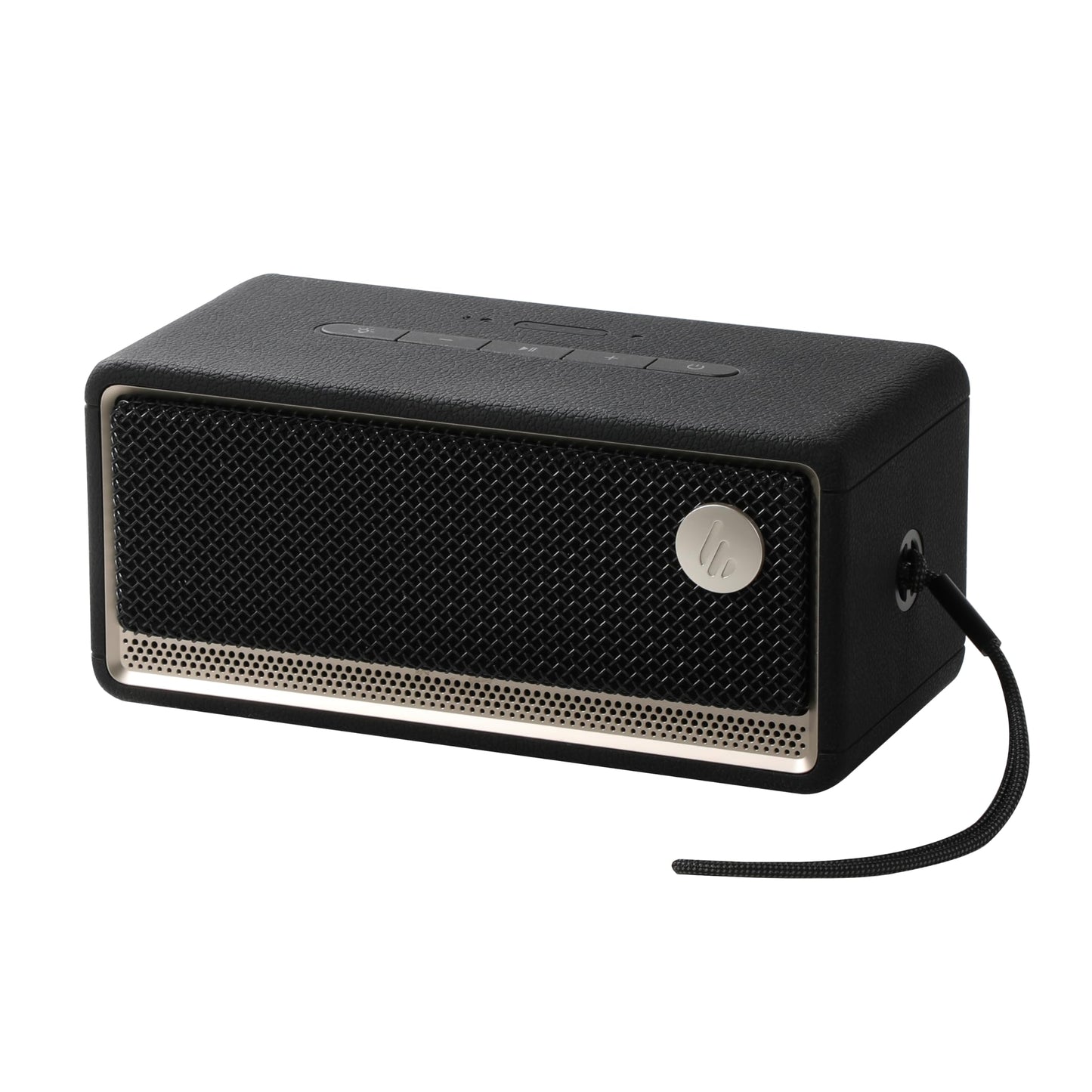 Edifier ES60 Altavoz Bluetooth, portátil con emparejamiento estéreo, IP66 a prueba de polvo y agua, 9H de tiempo de reproducción, BT5.4, 34W RMS, conexión de dispositivo dual, luz ambiental para