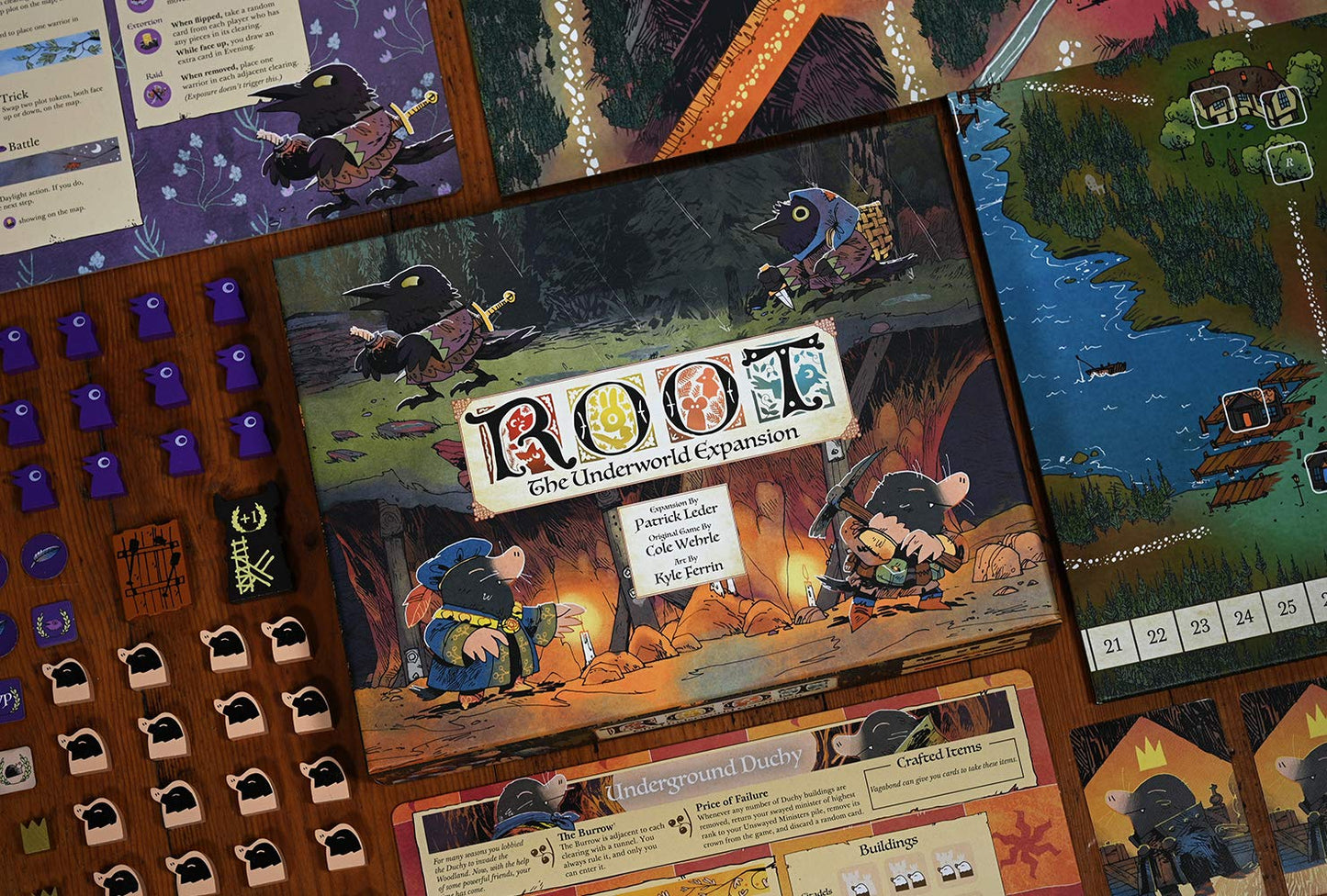 Leder Games - Root: The Underworld Expansion - Juego de Mesa