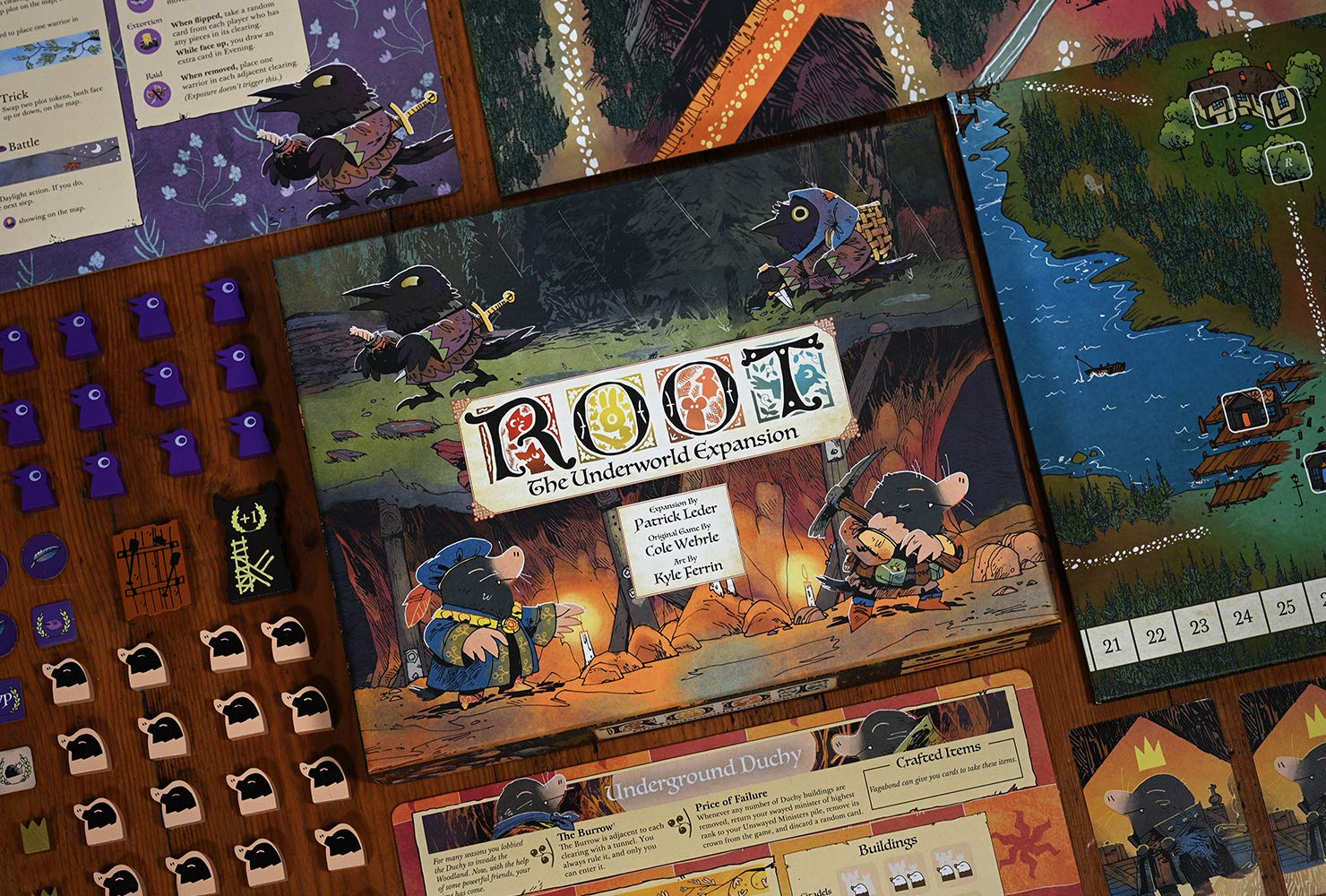 Leder Games - Root: The Underworld Expansion - Juego de Mesa
