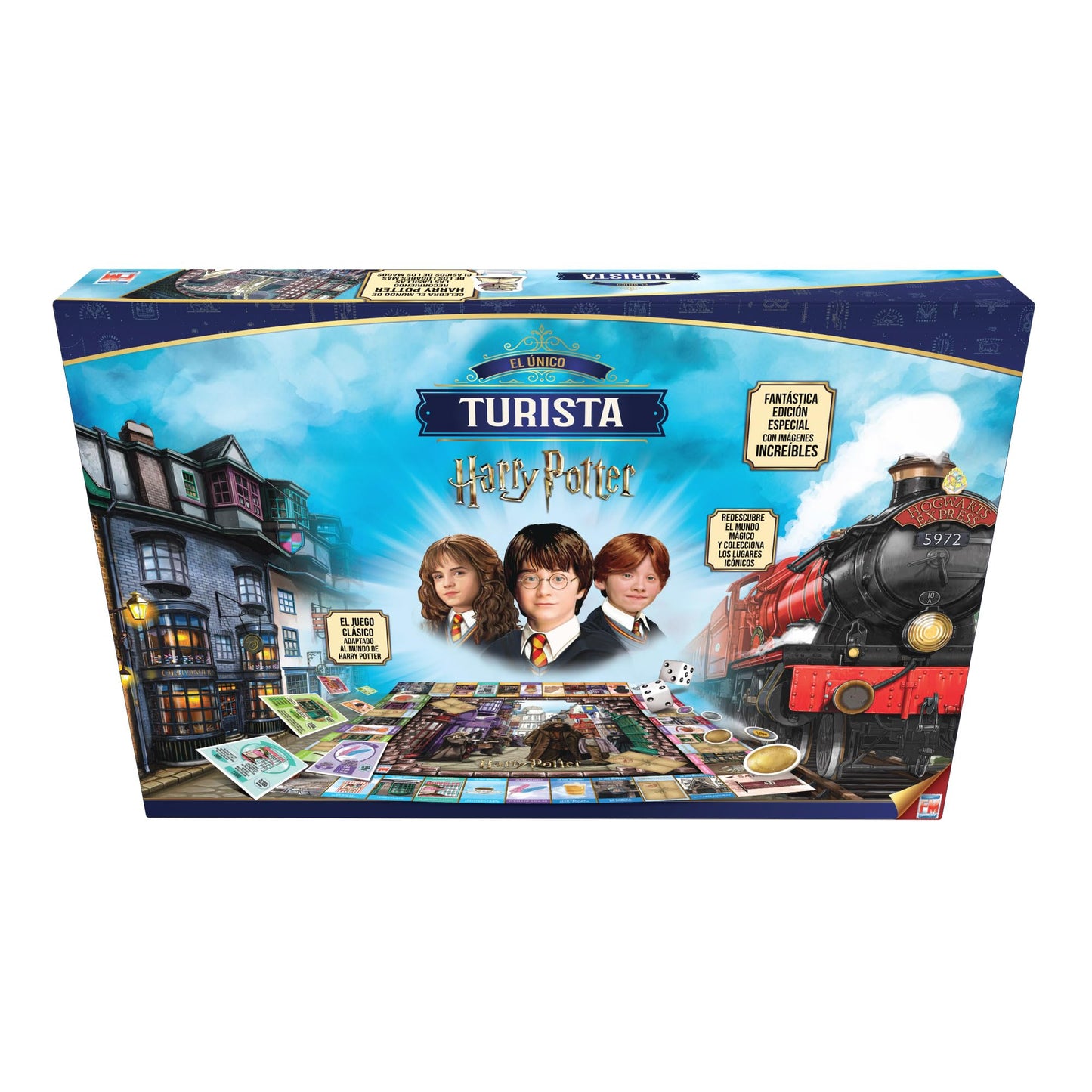 Juego de Mesa Turista Mundial Edición Especial Harry Potter Mágico