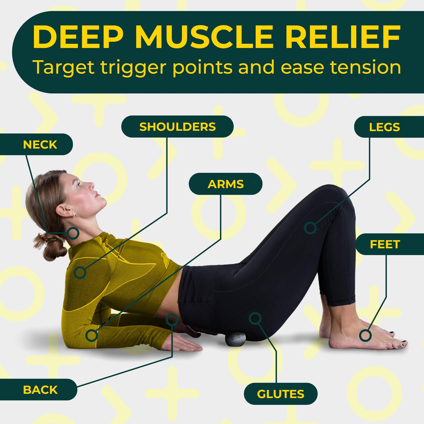 Bolas de Terapia Física Very Firm para Liberación Miofascial y Yoga