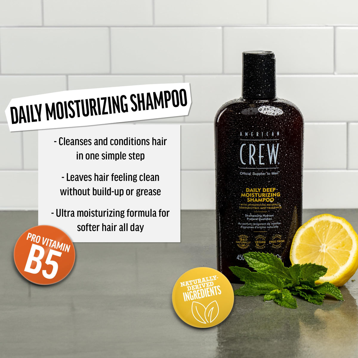 Shampoo Hidratante Diario American Crew 1000ml