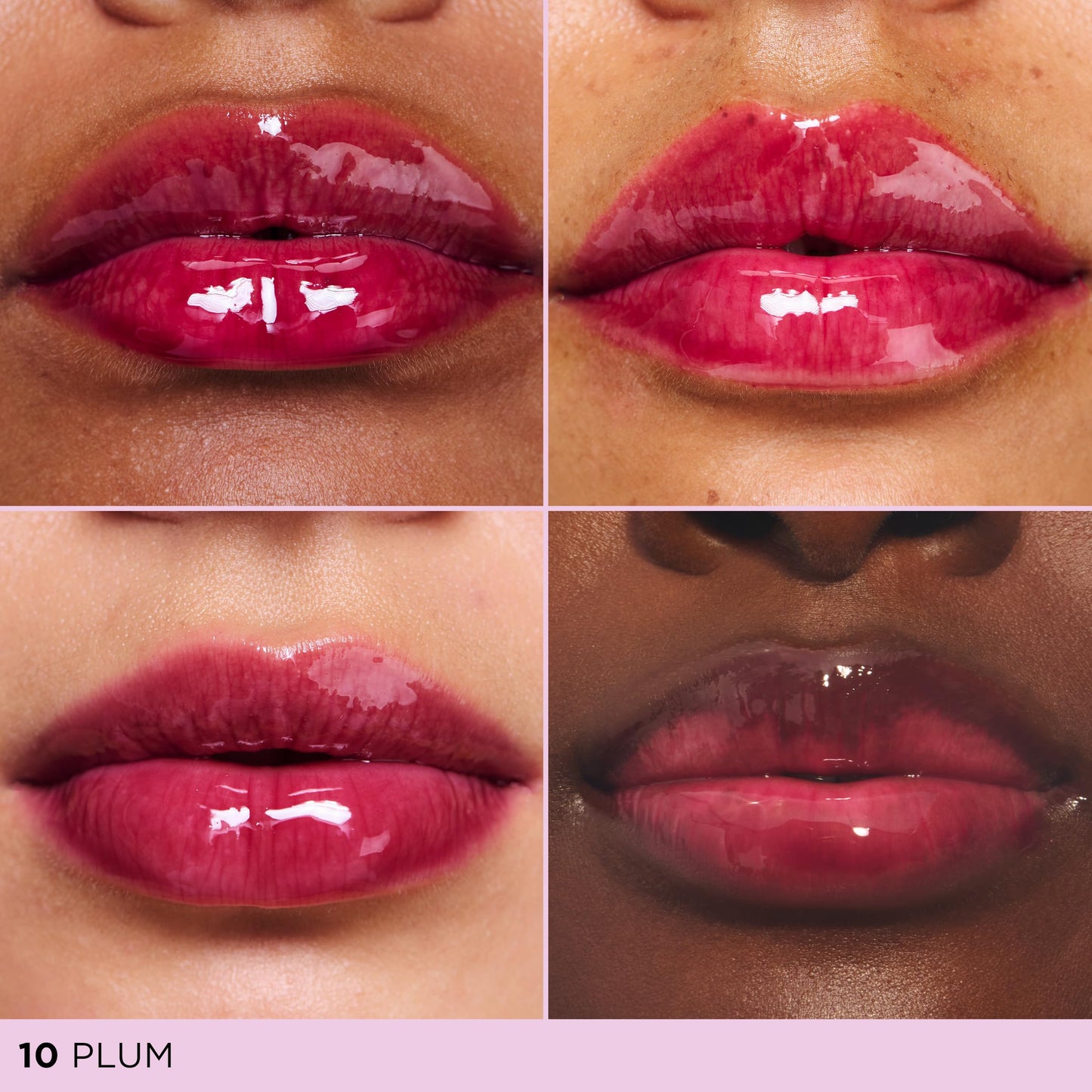 Lip Comfort Oil - 10 Plum by Clarins for Women - 0.2 oz Lip Oil