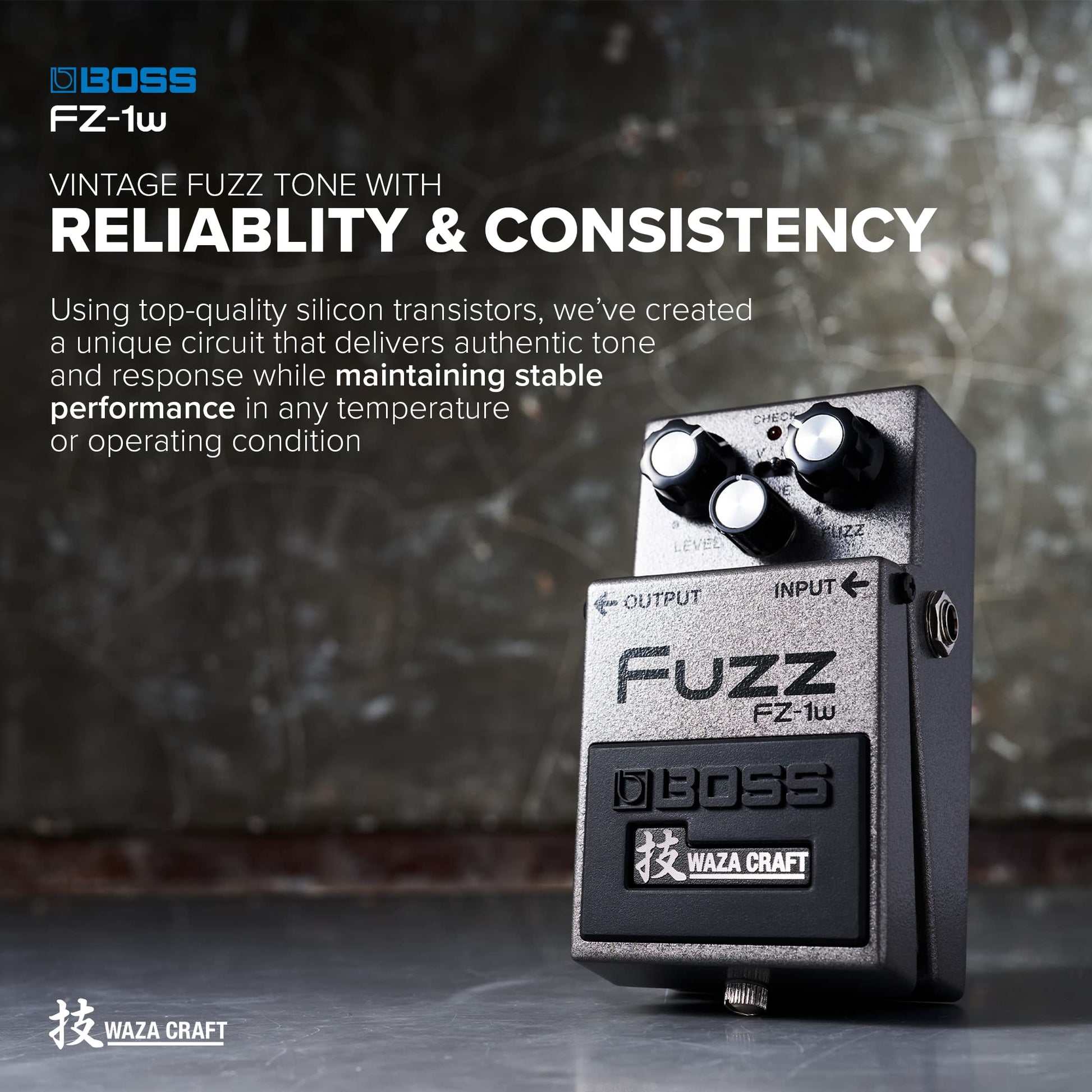 Boss FZ-1W Waza Craft - Pedal de pelusa
