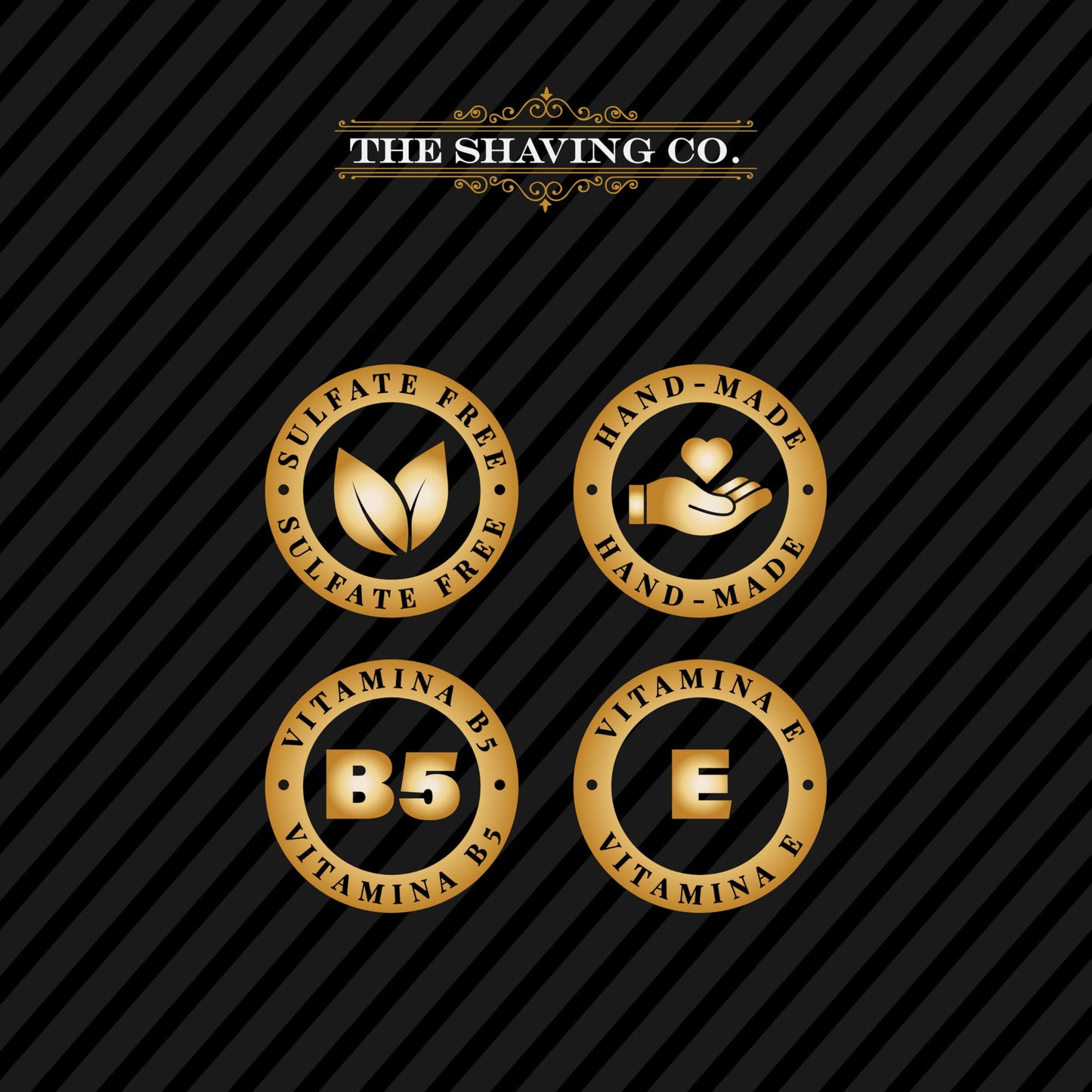 THE SHAVING CO CERA PARA BARBA - BEARD POMADE - Contiene VITAMINAS E y B5 - Pomada para barba base agua - MODELA - HIDRATA - NUTRE TU BARBA - Modela tu barba - FOLÍCULOS SANOS desde la raíz a la punta - Libre de Sulfatos - Cera Barba Suave 2oz / 57gr