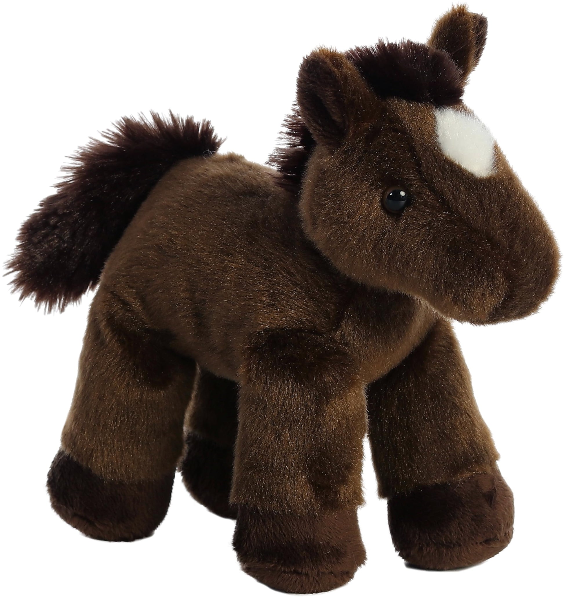 Peluche Mini Flopsie Aurora World Castaño 8 Pulgadas Talla Única