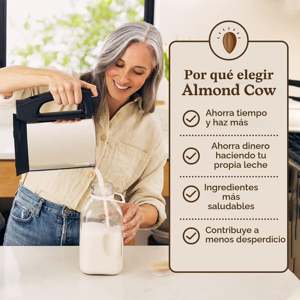 Cepillo para Polvo Limpiador de Botellas de Leche de Vaca de almendras para Limpieza, Cepillo para Polvo Limpiador de Botellas de Alta Calidad con diseño en ángulo para Botellas de Leche, cepillos de