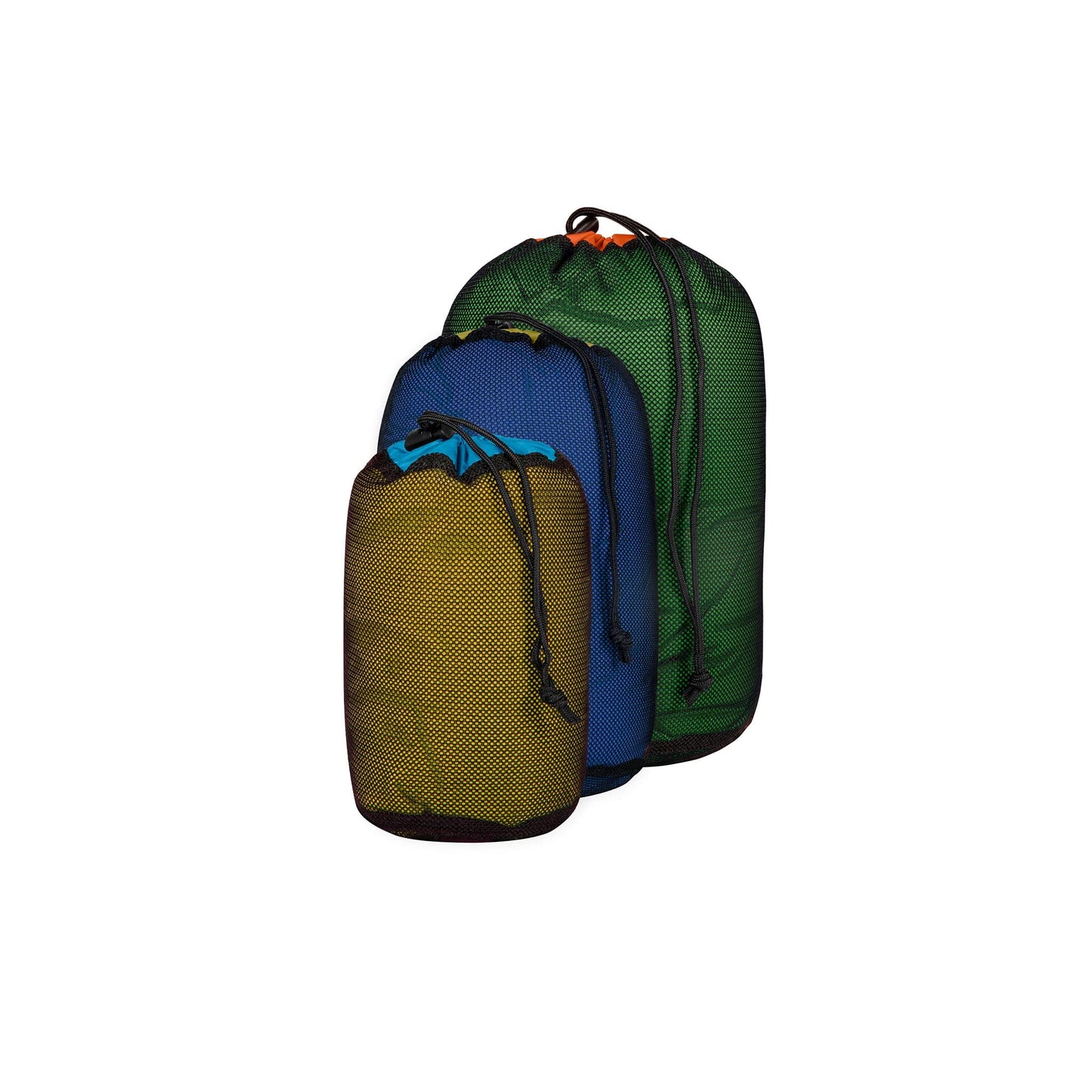 Saco de malla - Juego de 3 piezas XXS | XS | S / Negro