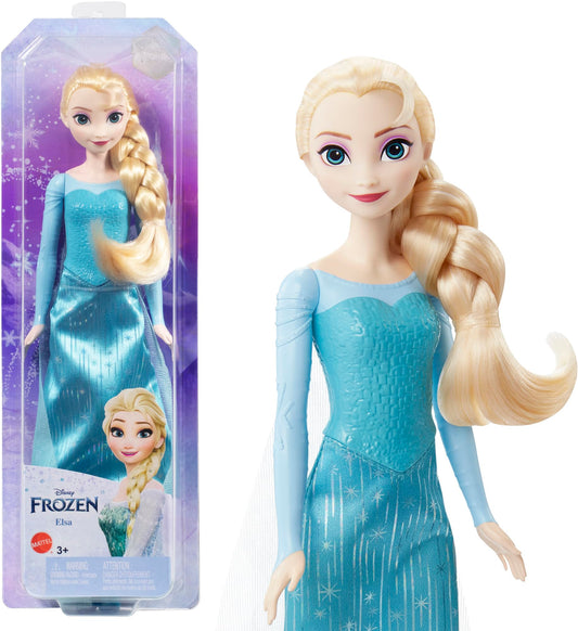 Muñeca Disney Frozen Elsa Mattel reina de hielo para Niñas