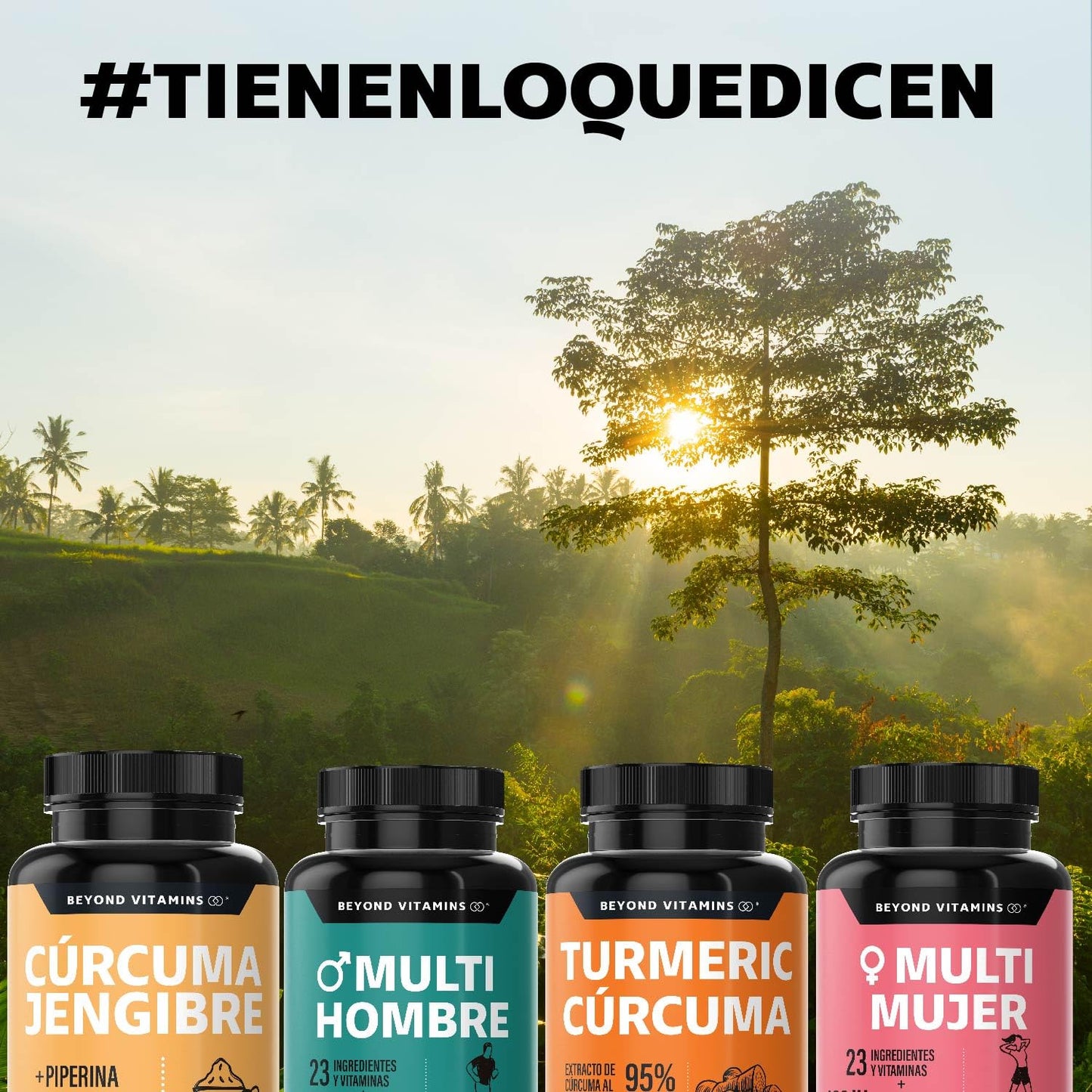 Beyond Vitamins | Cúrcuma + Jengibre potenciado con Pimienta Negra (Piperina) – Máxima Absorción y Calidad Garantizada | Vegano | (180 Cápsulas)