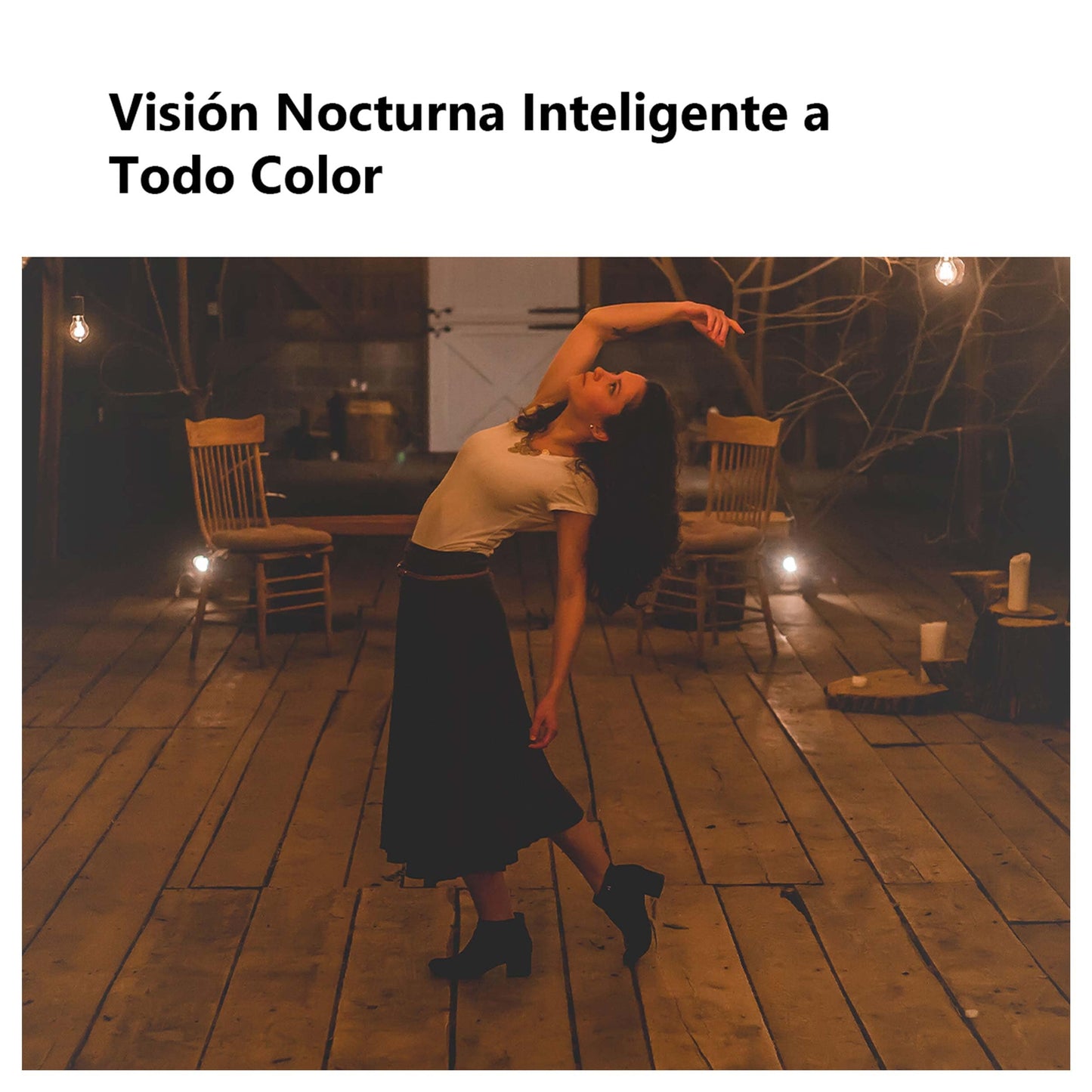 Imou Cámara De Seguridad IP Cruiser SE+ 3MP WiFi 6 Full Color Lente 3.6MM detección de Movimiento en Video está habilitada efectiva para la vigilancia.