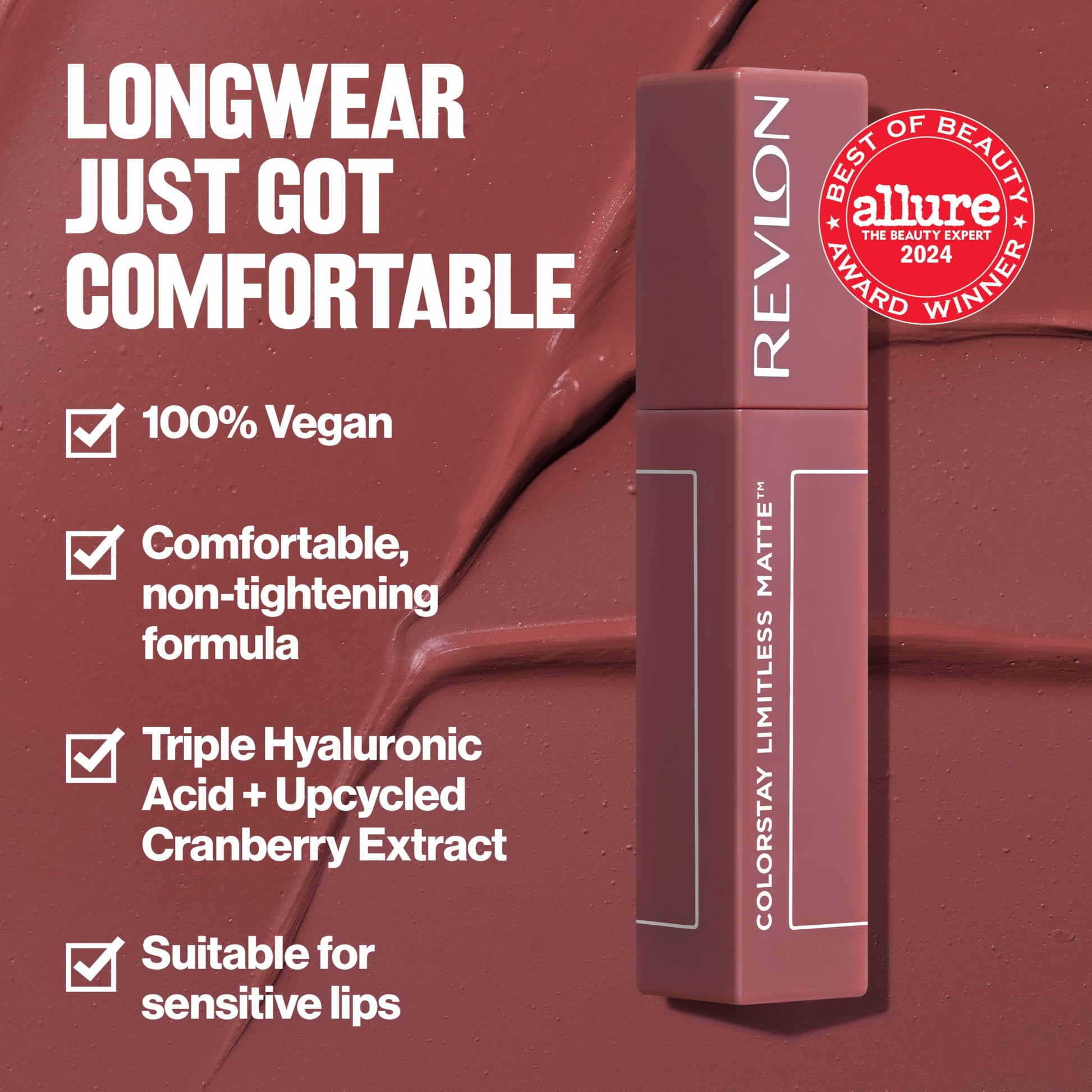 Colorstay Limitless Matte Liquid Lipstick tono Lead The Way