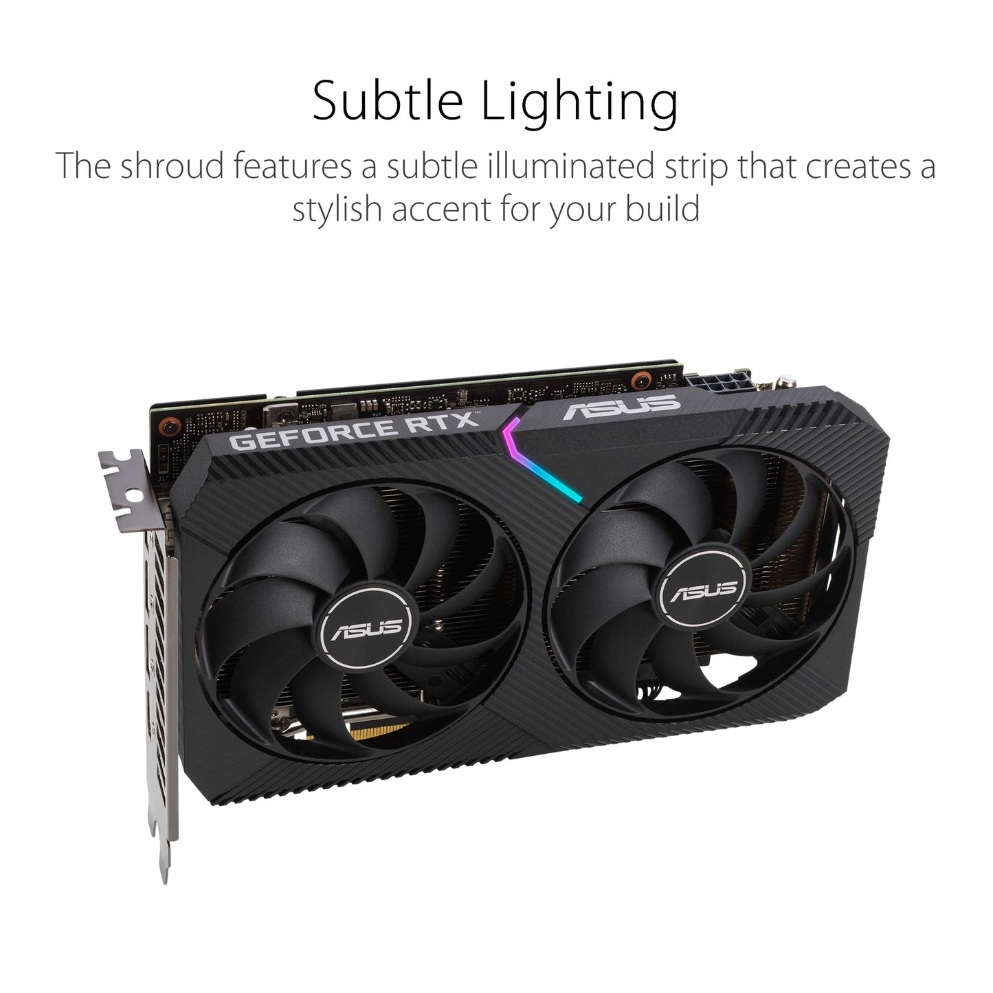 Tarjeta Gráfica Asus Nvidia GeForce RTX 3060 12GB GDDR6 Ventilador Axial-tech Edición OC para Hombre
