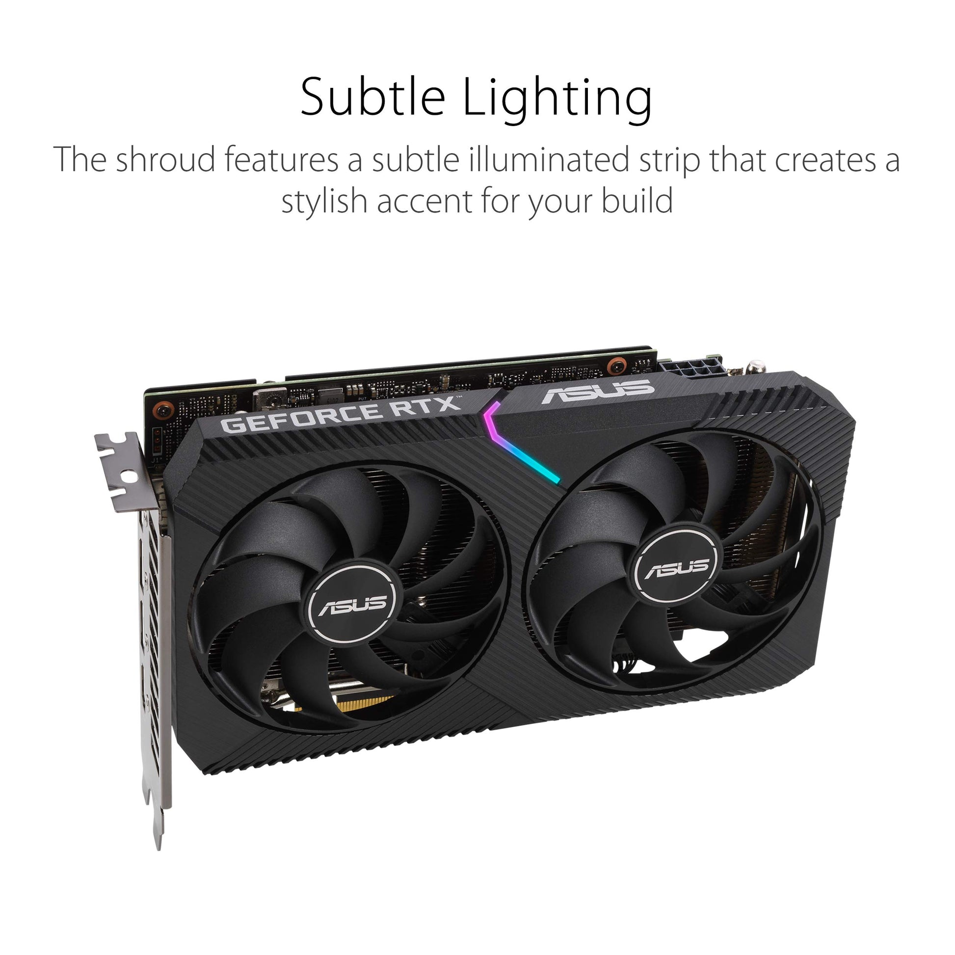Tarjeta Gráfica Asus Nvidia GeForce RTX 3060 12GB GDDR6 Ventilador Axial-tech Edición OC para Hombre