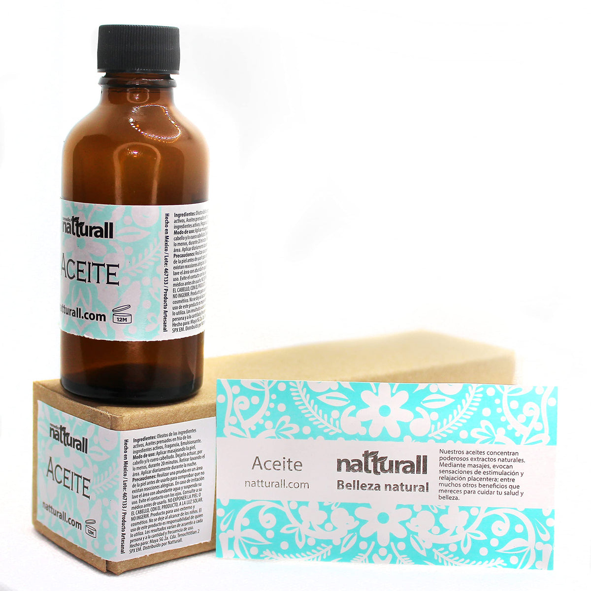 Pauete de 2 aceites de ROSA MOSQUETA 60 ml cada uno Natturall