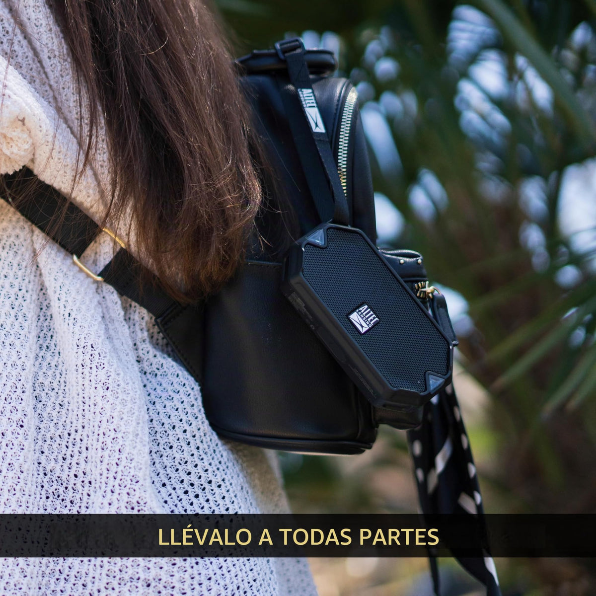 Altavoz Inalámbrico Altec Lansing Negro Recargable e Impermeable IP67 Compacto