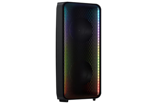 SAMSUNG MX-ST40B Sound Tower - Altavoces portátiles para Fiestas, 160 W, Sonido bidireccional, batería integrada, Resistente al Agua IPX5, Luces de Fiesta, multiconexión Bluetooth, 2022
