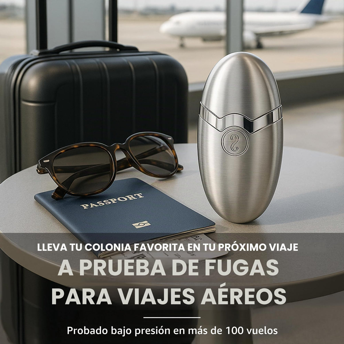 Travalo Perfume Pod Pearl Elegance - Mini bomba en aerosol de alta definición, atomizador portátil de perfume de viaje, aprobado por TSA, a prueba de hojas, hermético, reutilizable y fácil de llenar