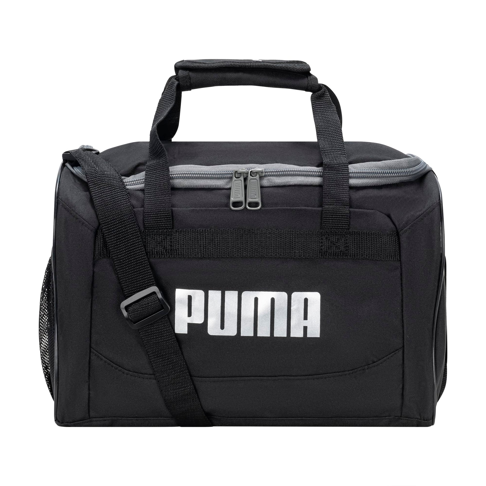 Bolsa de Lona PUMA Negro Plateado para Niños